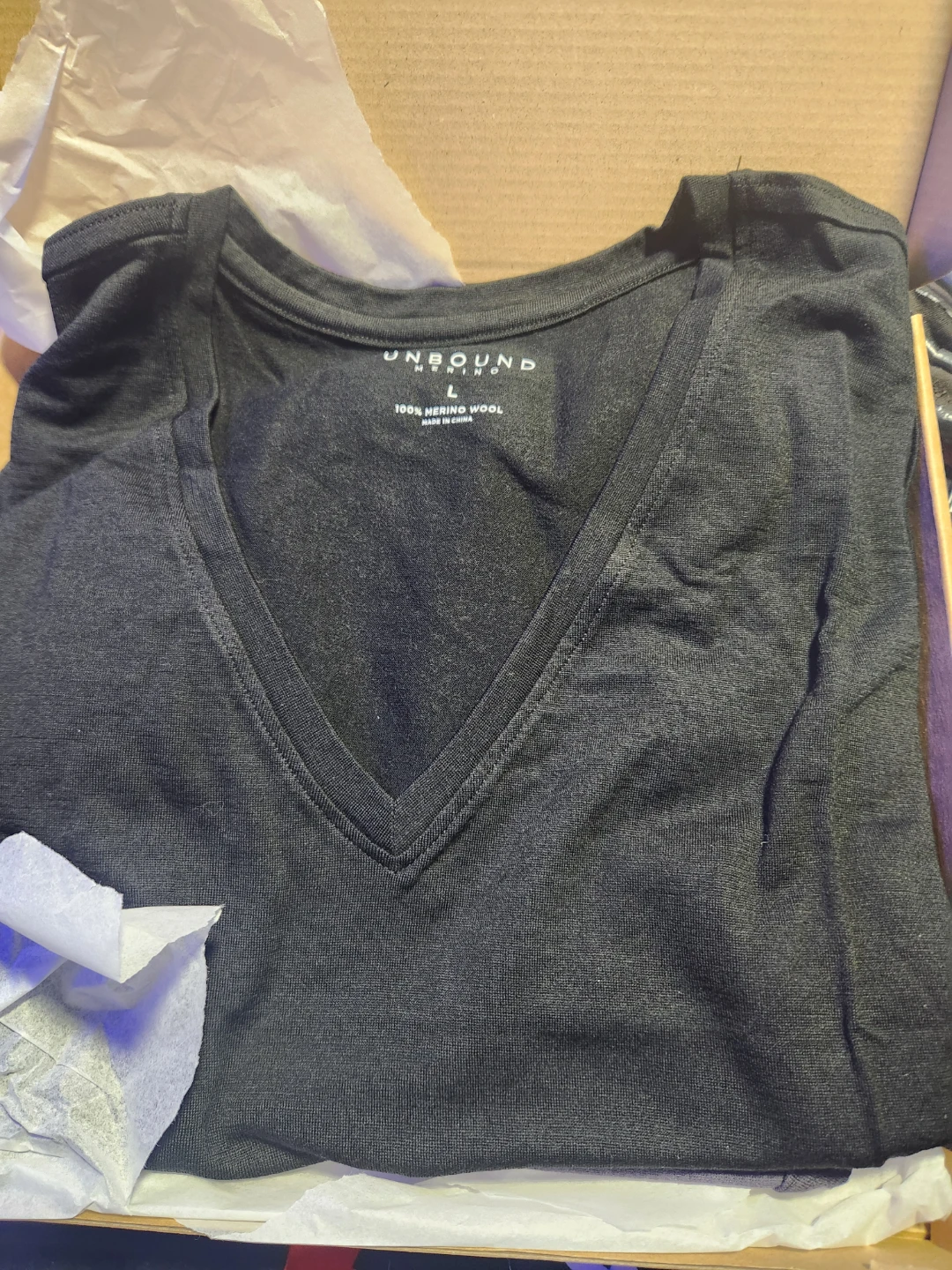 UNBOUND MERINO T-Shirt - Size L