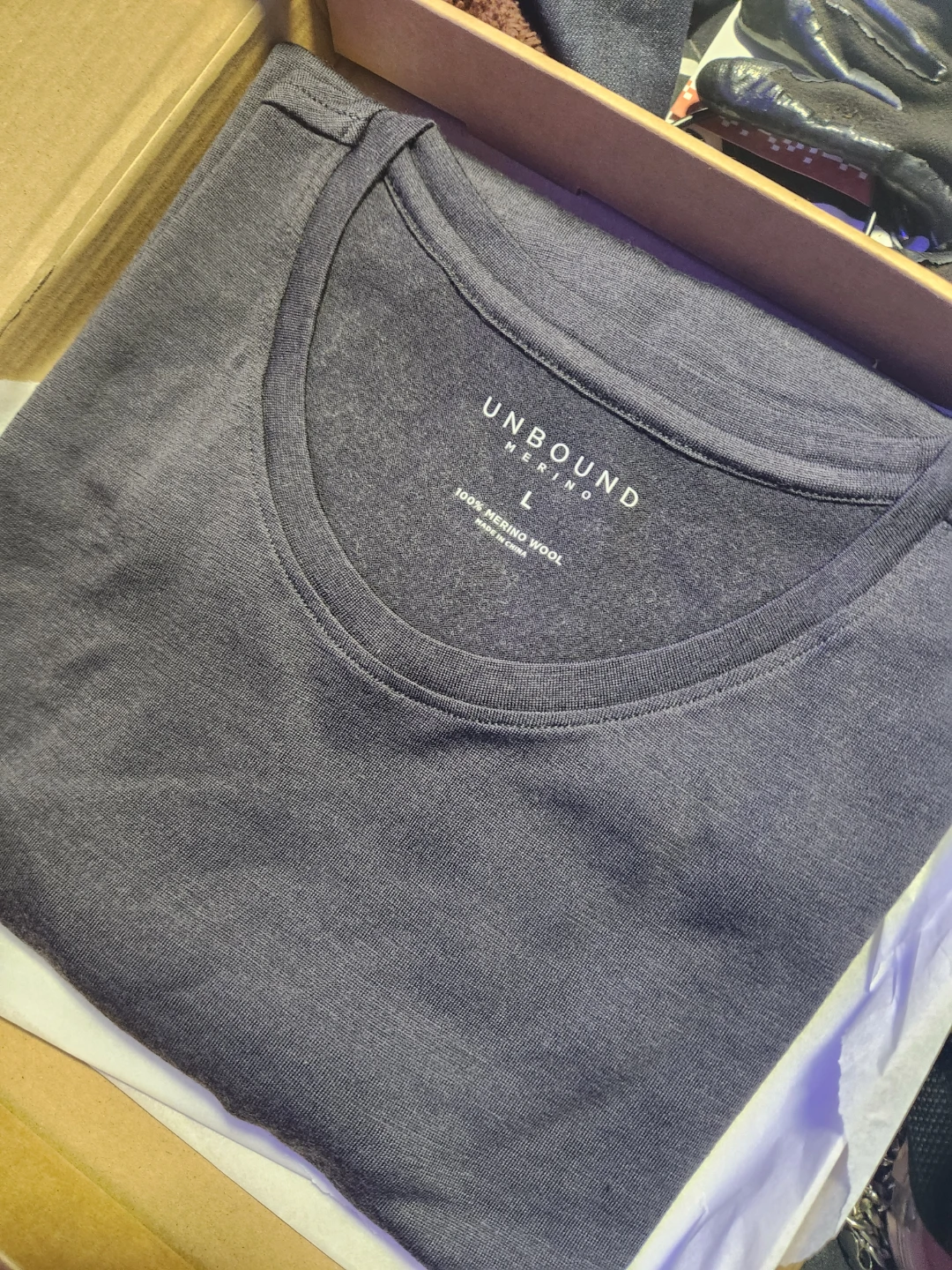 UNBOUND MERINO T-Shirt - Size L - photo 2