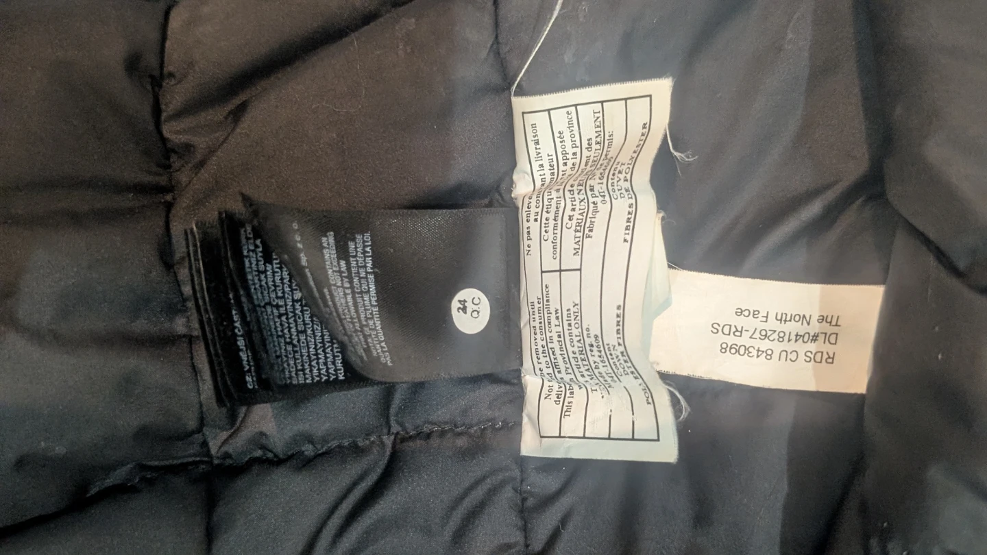 The North Face McMurdo Parka - XL - Grey/Black (Goose Down) - photo 3