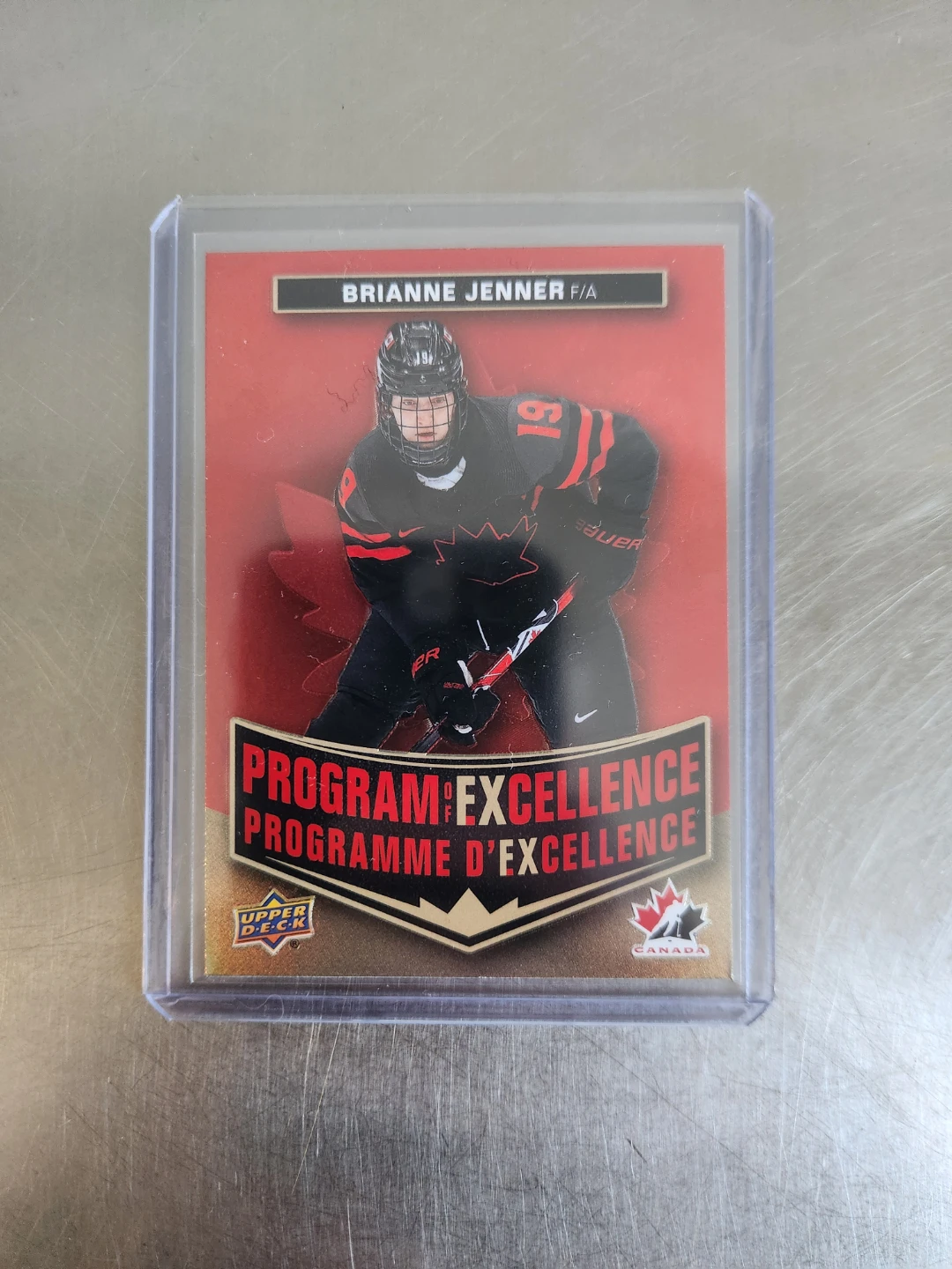 2025-2026 Tim Hortons Upper Deck Brianne Jenner Hockey Card