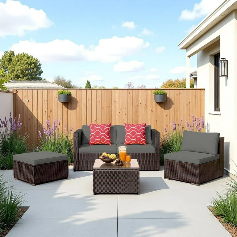 NEW In box 5Pc Patio set (fit to car)