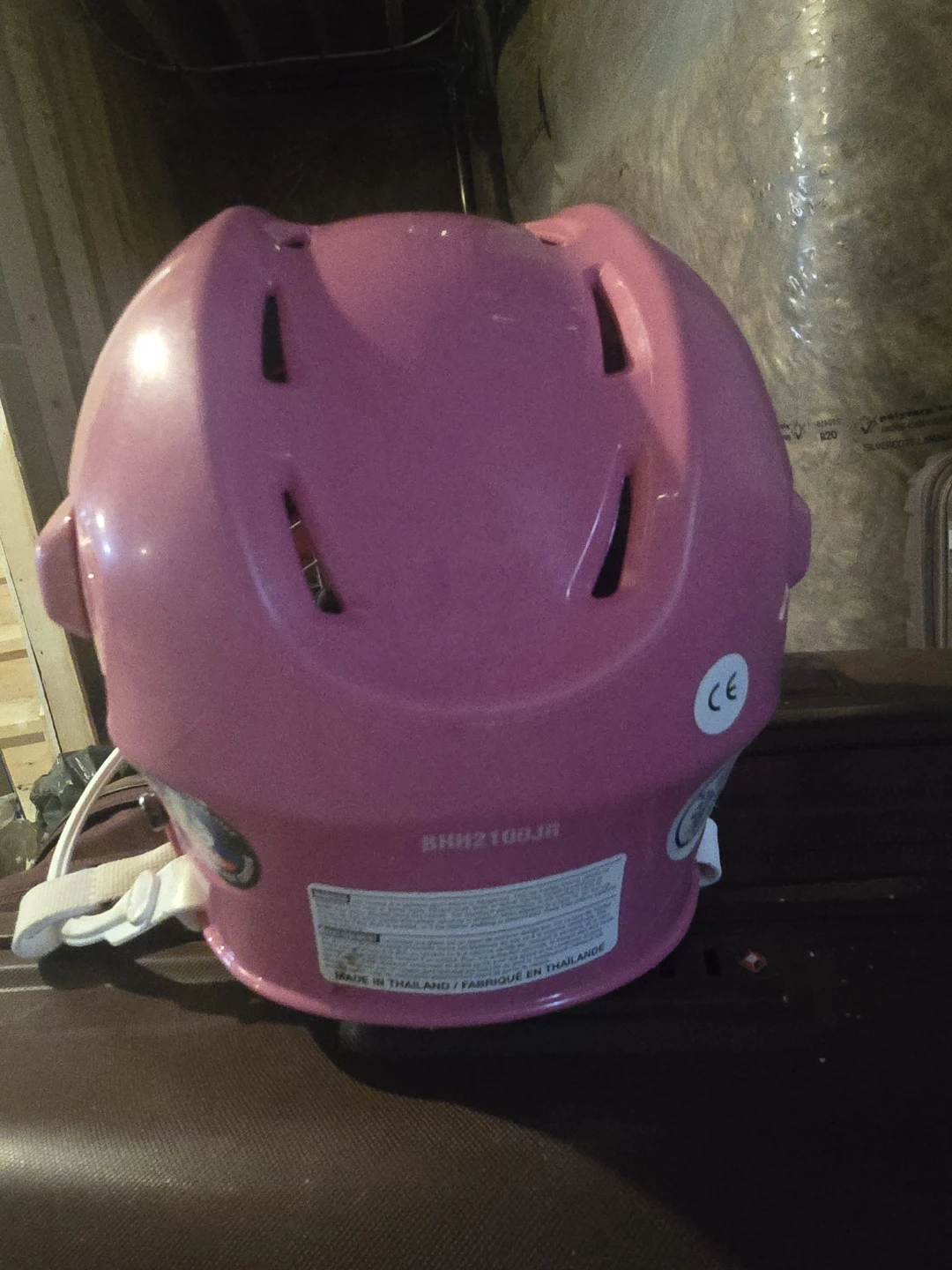Bauer Hockey Helmet with Cage - Pink - photo 2