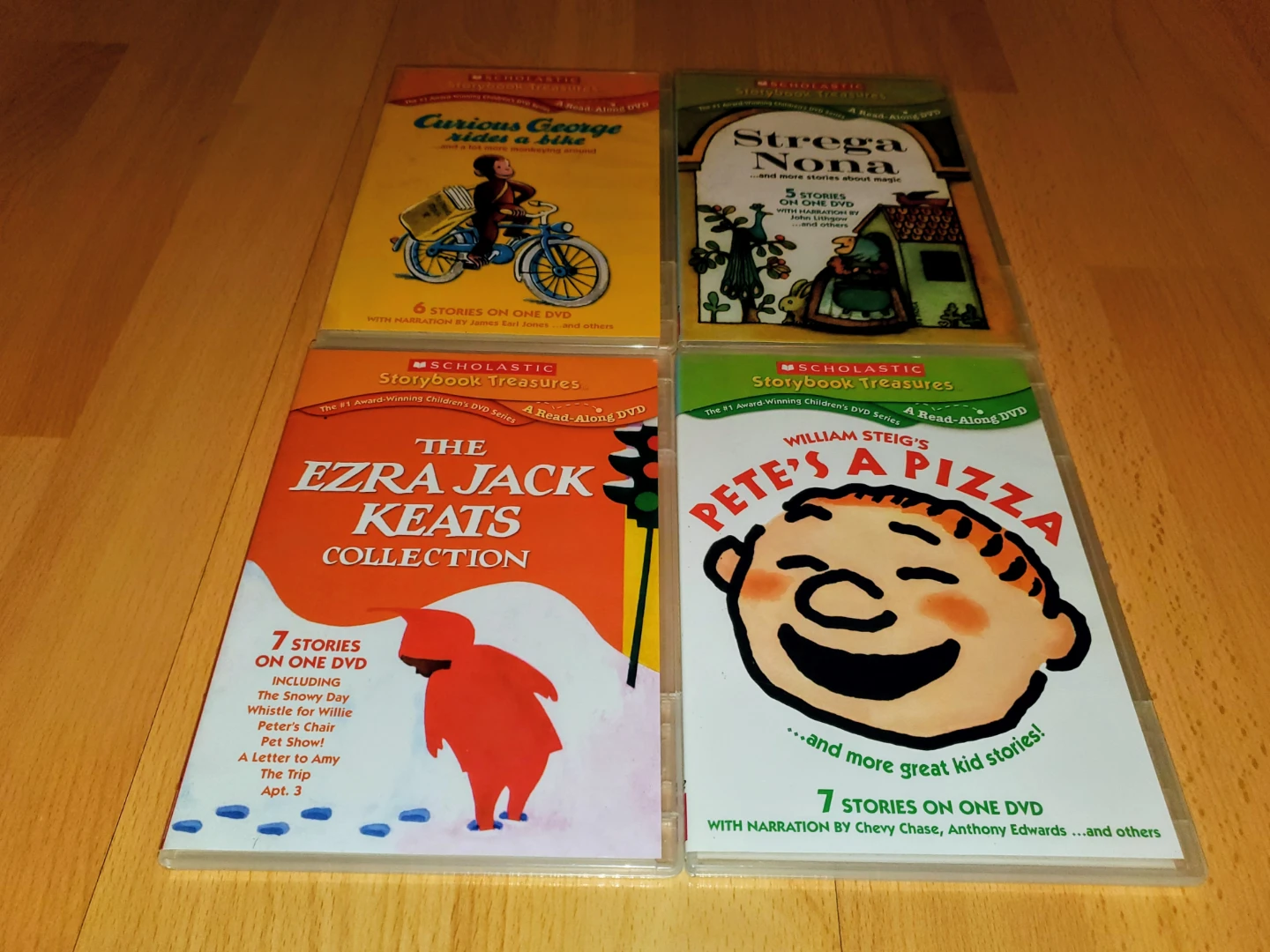 ($3 each) 16 DVDs Scholastic Storybook Treasures - photo 4