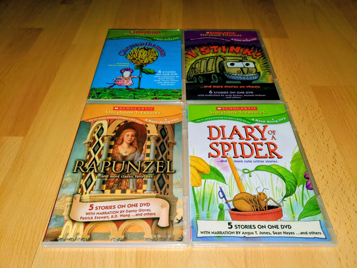 ($3 each) 16 DVDs Scholastic Storybook Treasures - photo 5