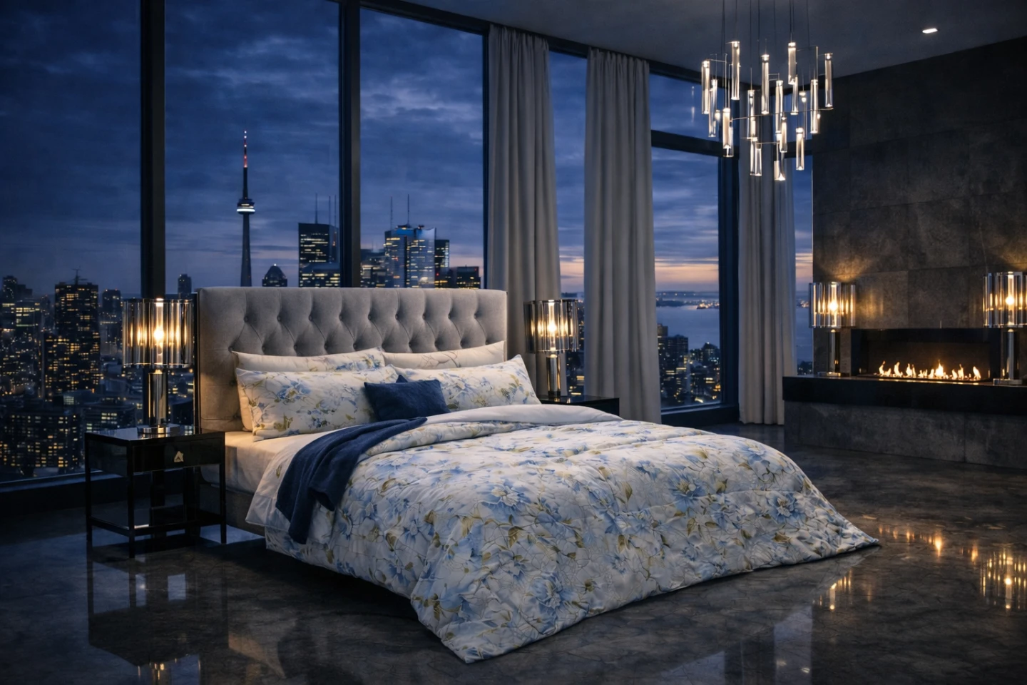 Floral King Comforter Set + Rug Of Your Choice!!