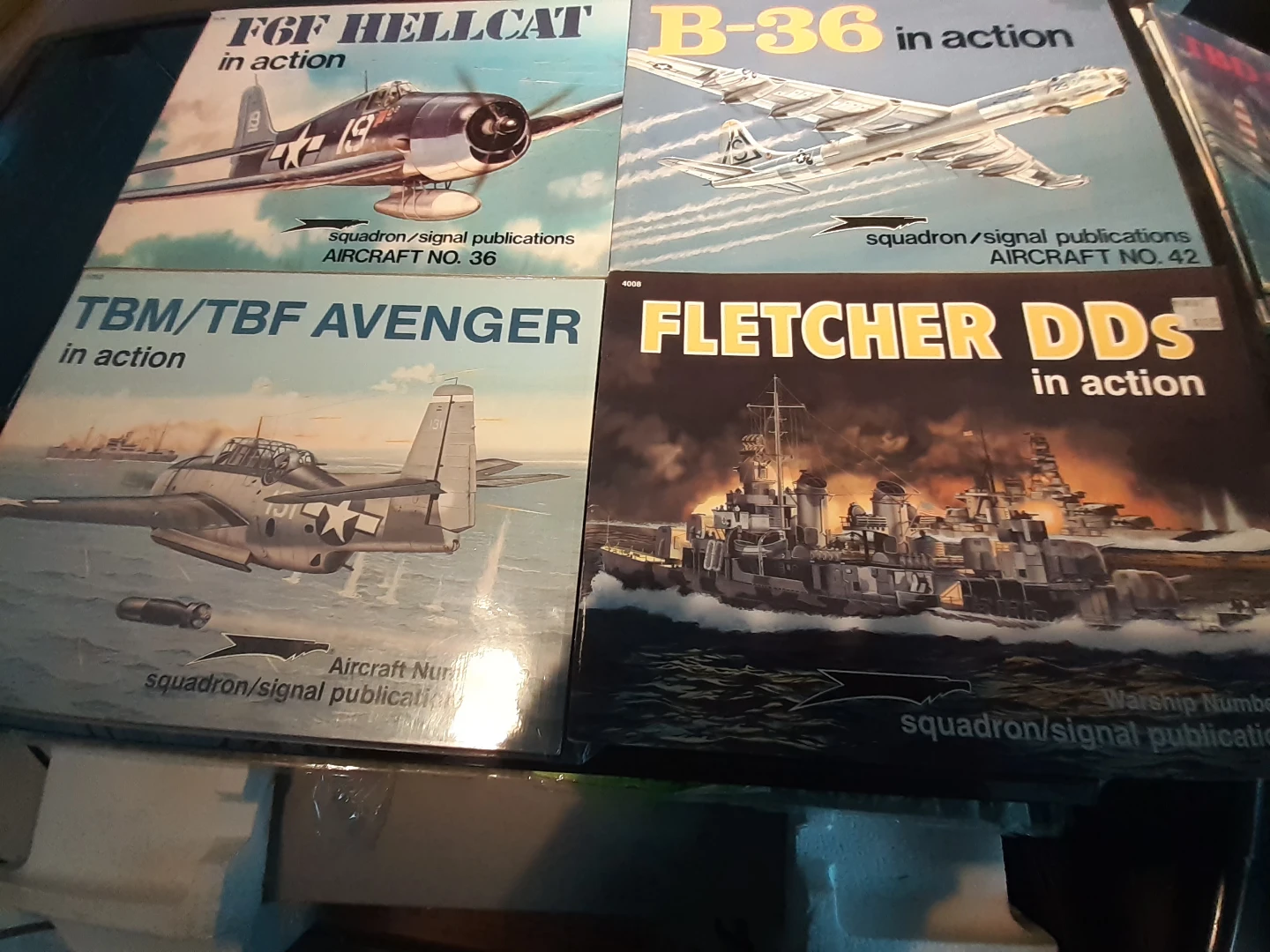 Squadron/Signal Publications Aircraft & Warship Books
