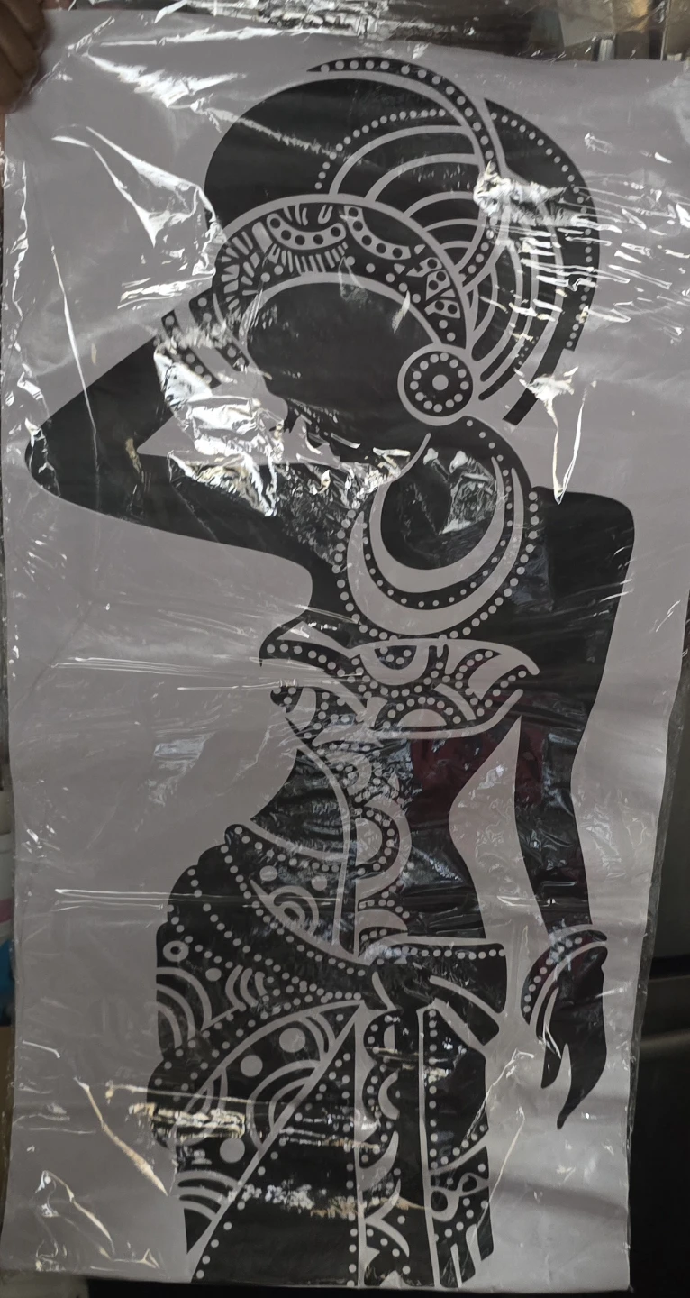 Decorative Wall Decal - African Woman Silhouette - photo 3