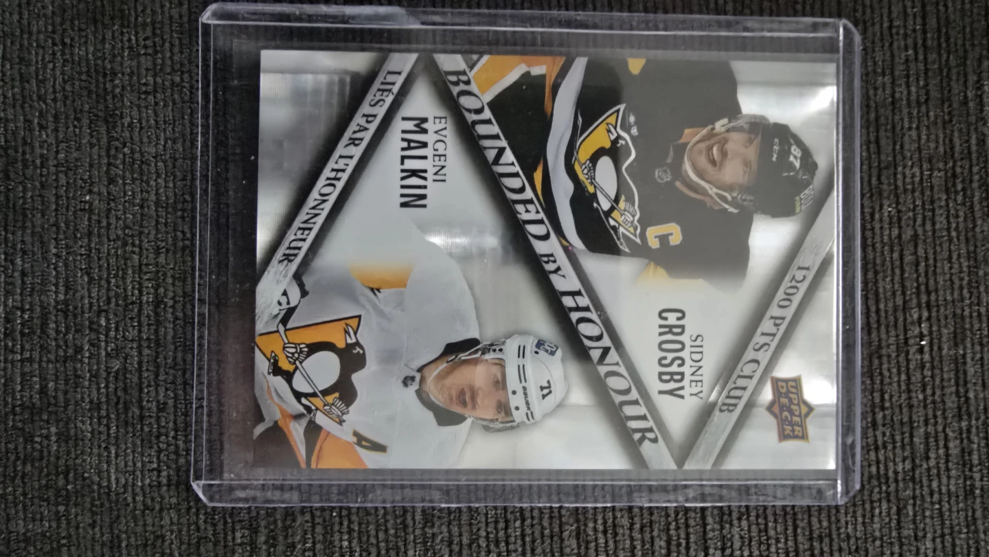 Sidney Crosby & Evgeni Malkin "Bound by Honour" 1200 Pts Club
