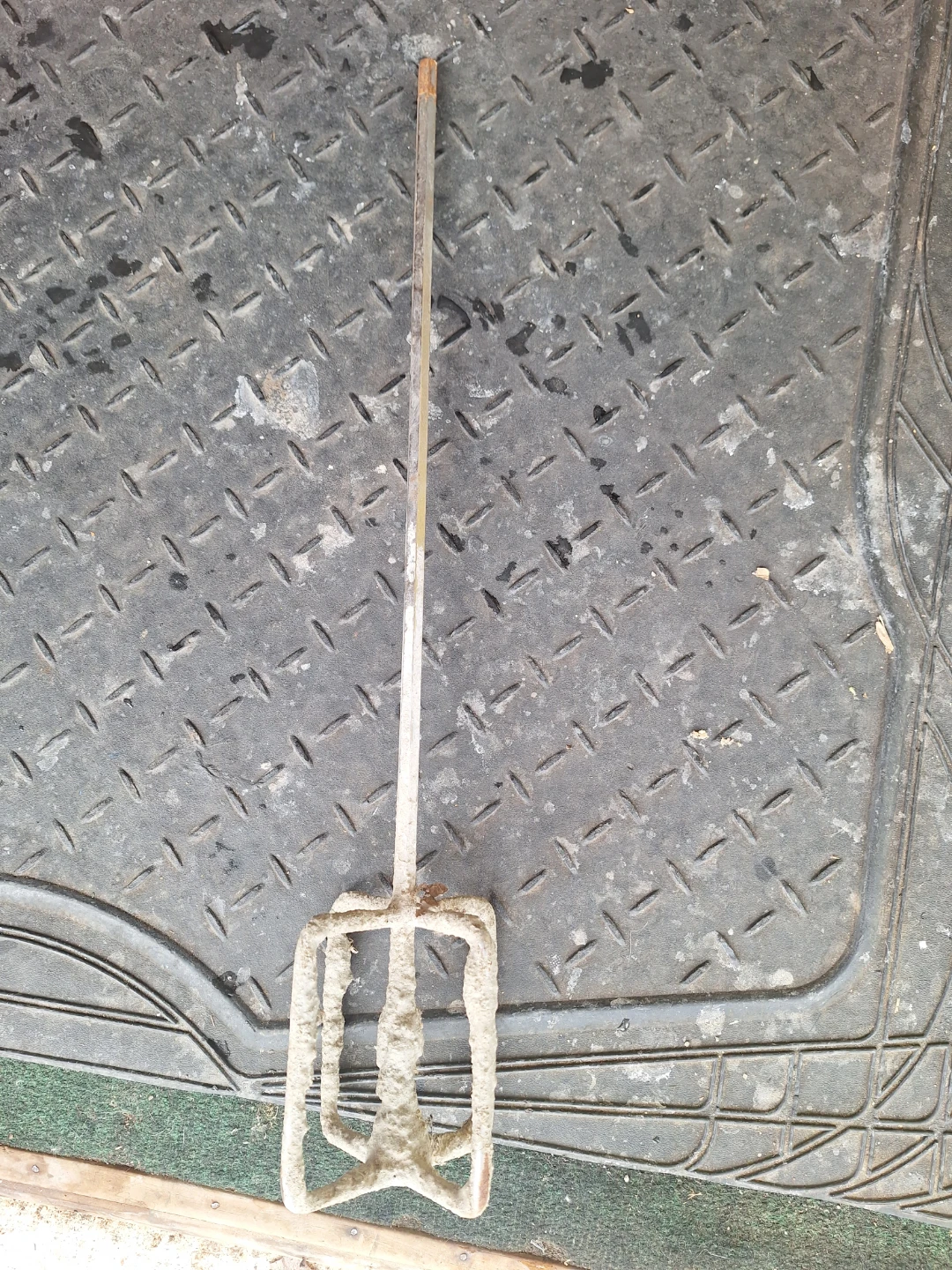 Mixer Attachment For Drill