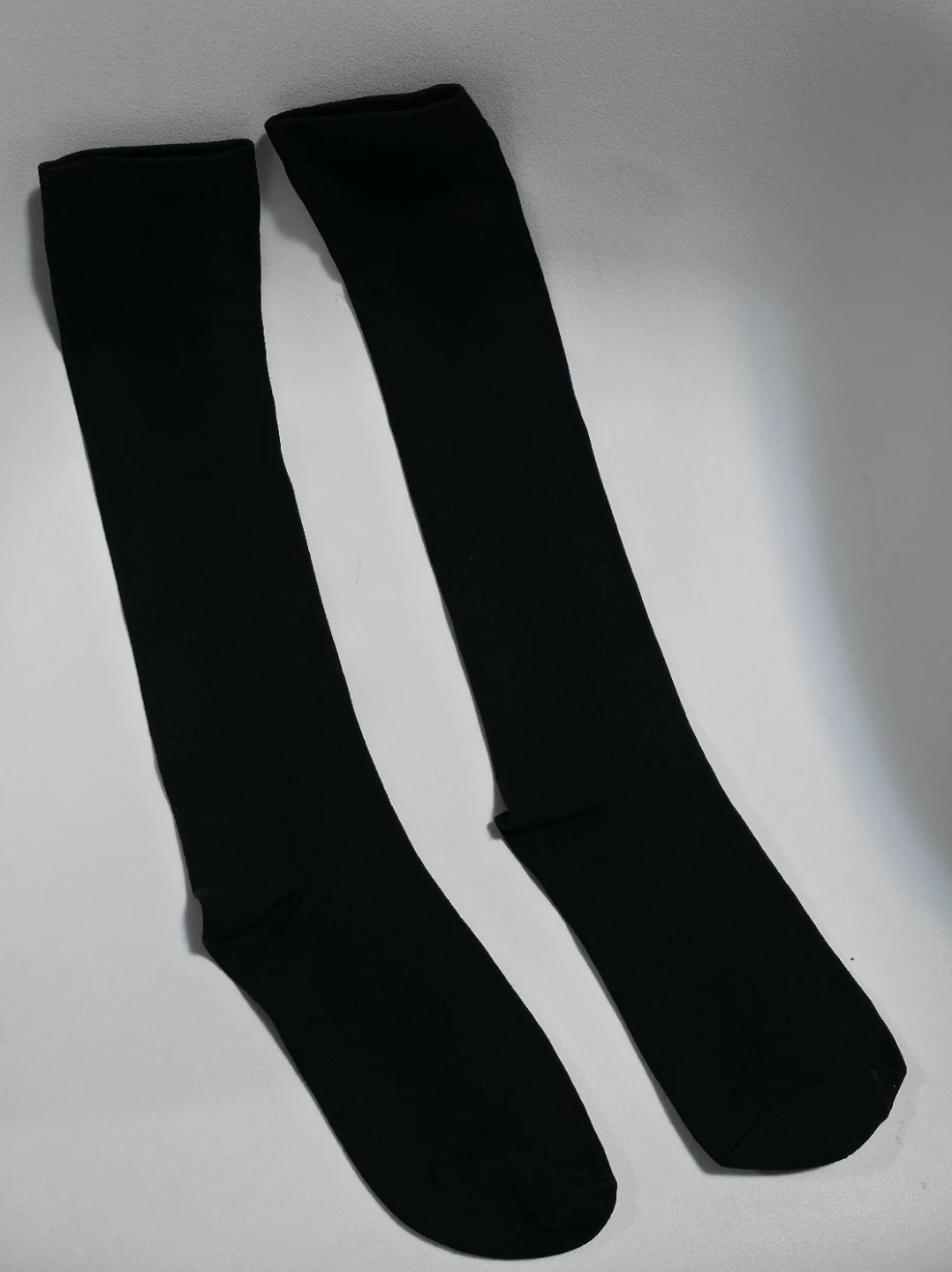 Black Knee-High Socks- women - photo 2
