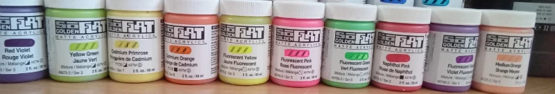 Golden So Flat Matte Acrylic Paints - and much more