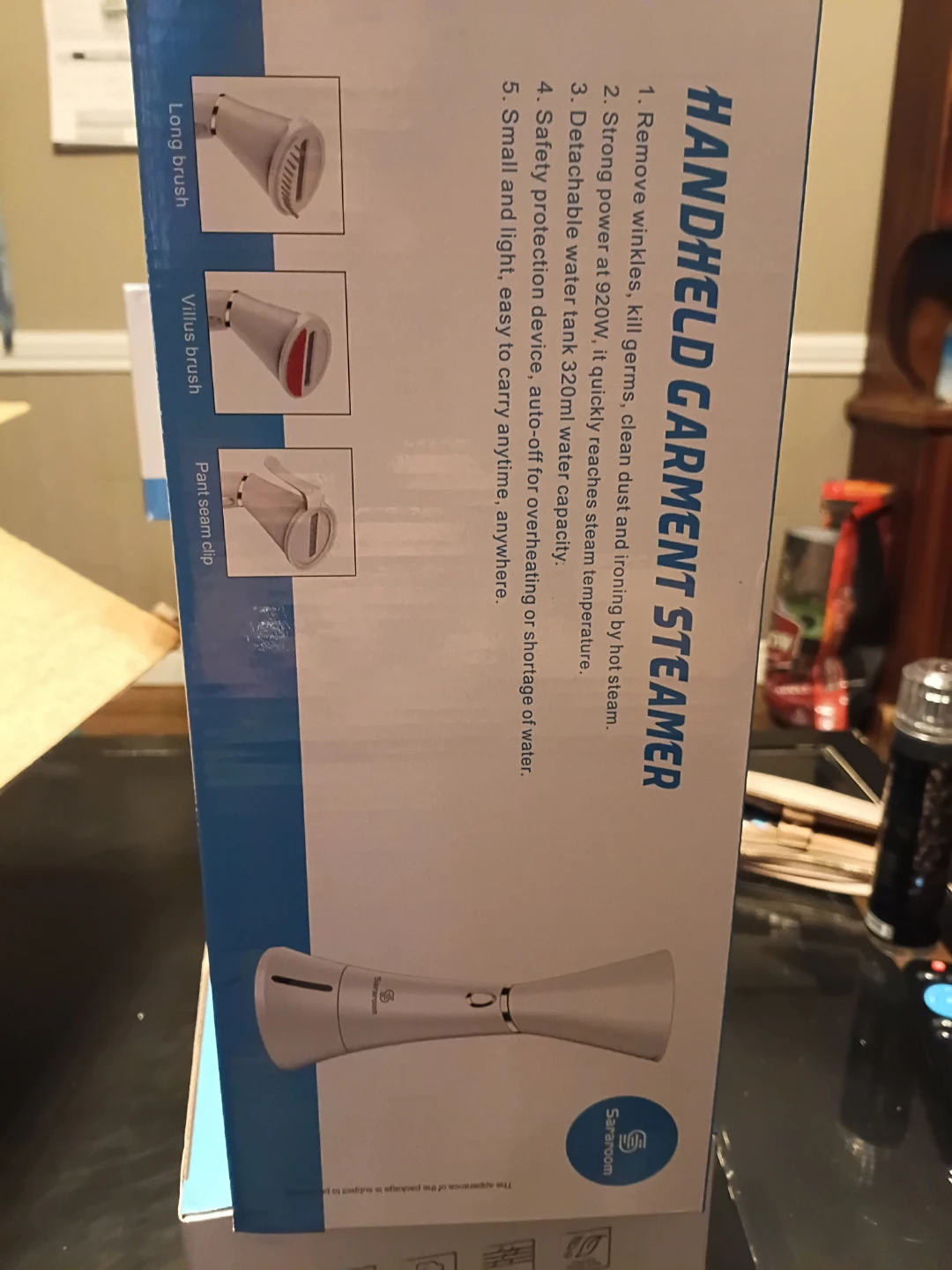 Sararoom Handheld Garment Steamer