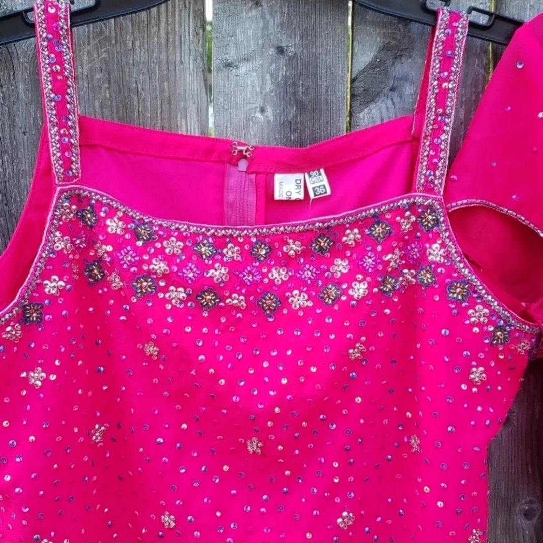 Women's Beaded 2-Piece Outfit - Pink - photo 3