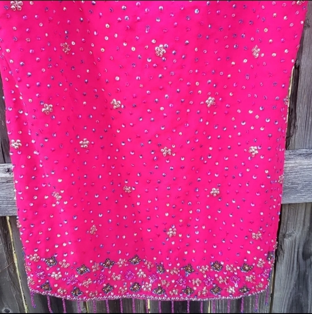 Women's Beaded 2-Piece Outfit - Pink - photo 4