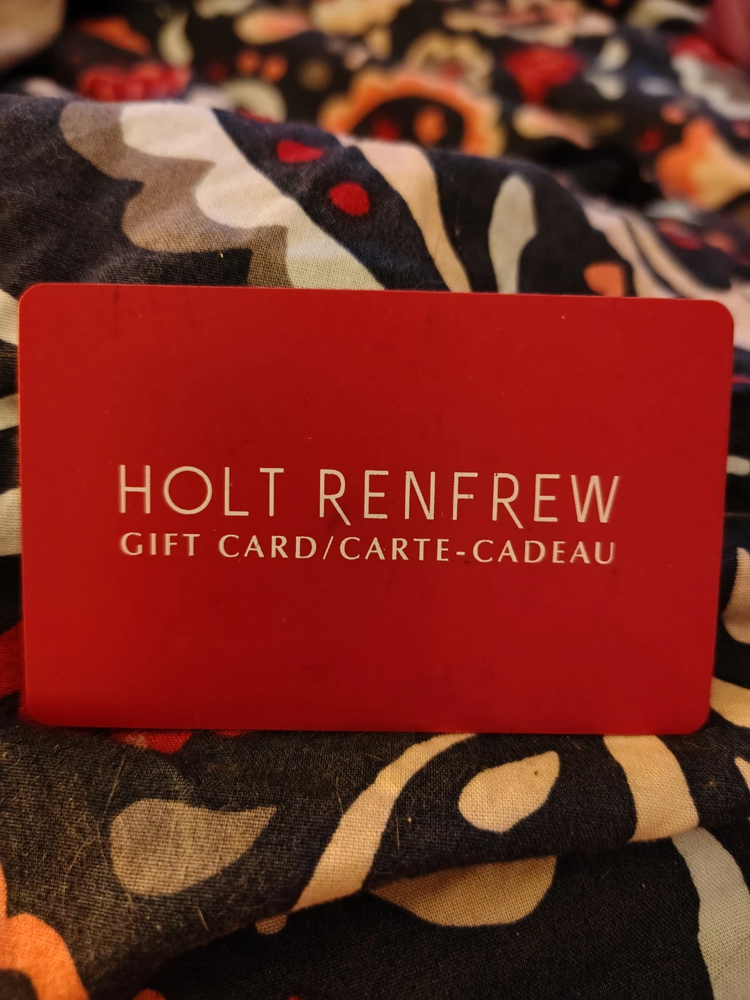 HOLT RENFREW GIFT CARD $59.89