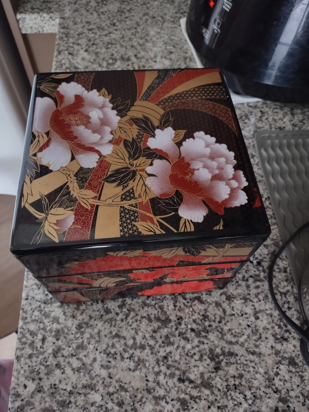 Decorative Tiered Bento Box