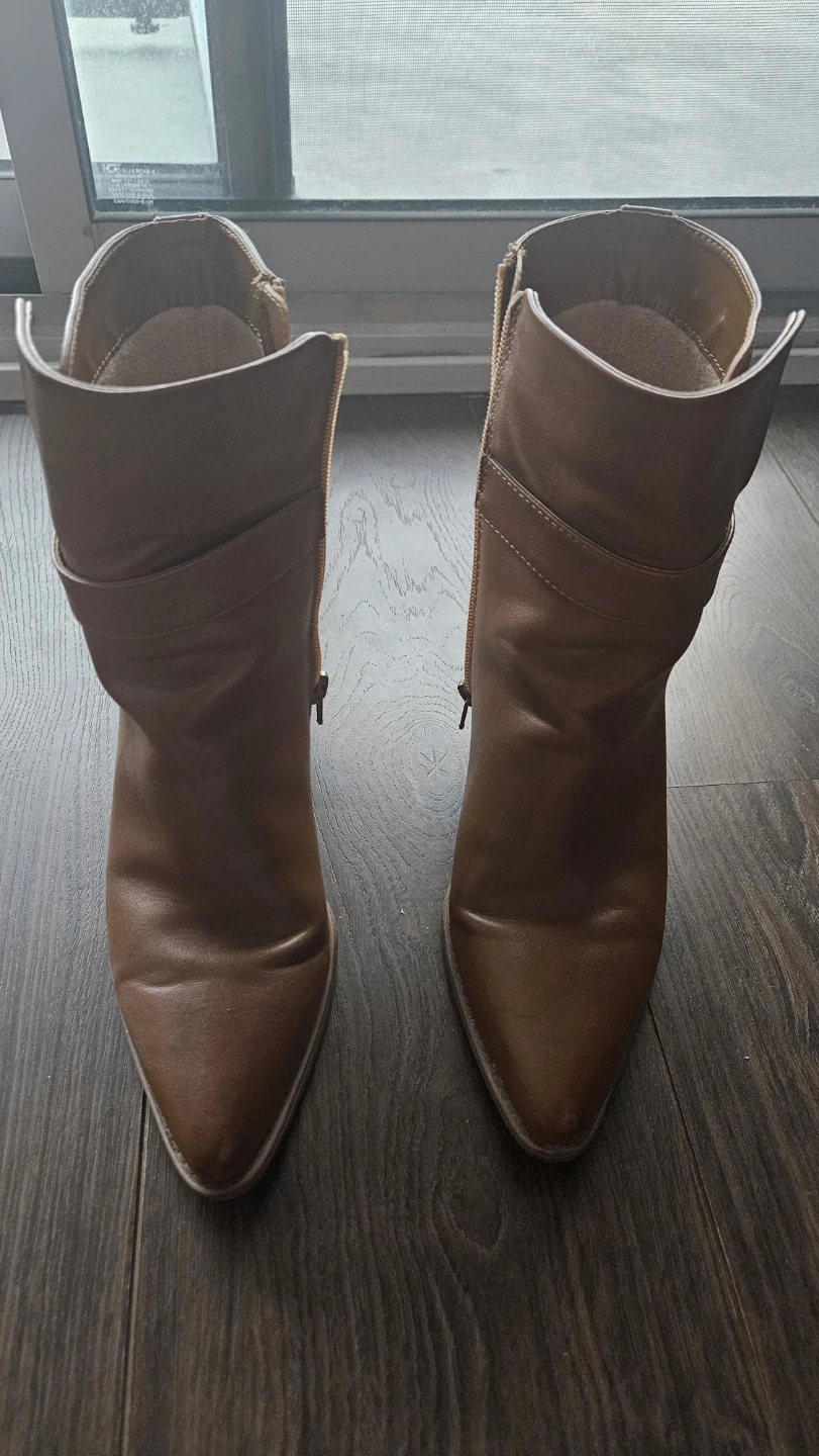 Soul by Naturalizer Women's Mocha Ankle Boots, Size 7.5 - photo 4