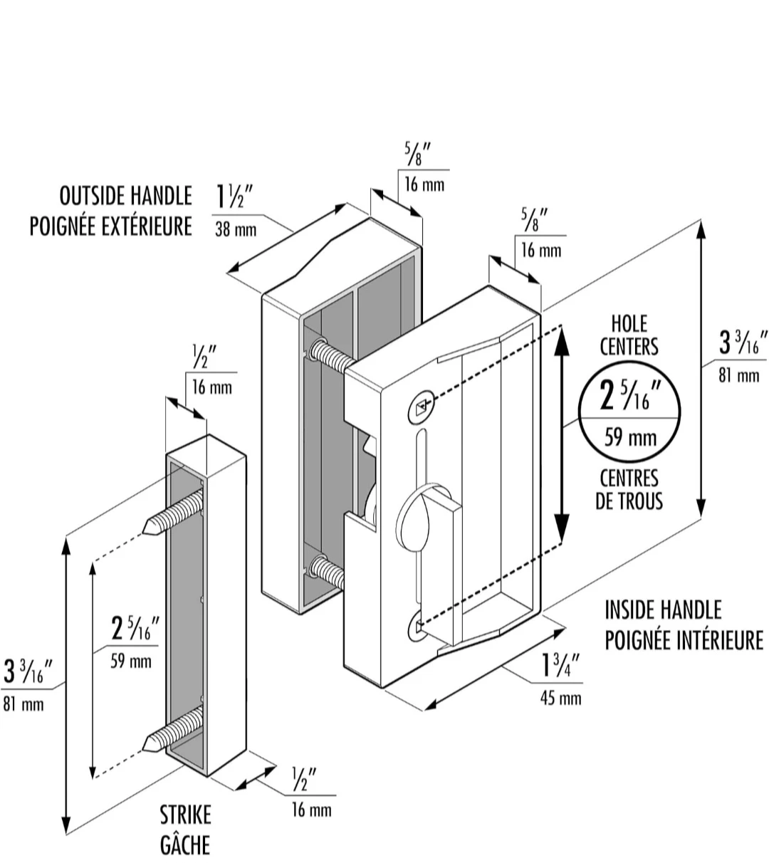 IDEAL Screen Door Latch - photo 3