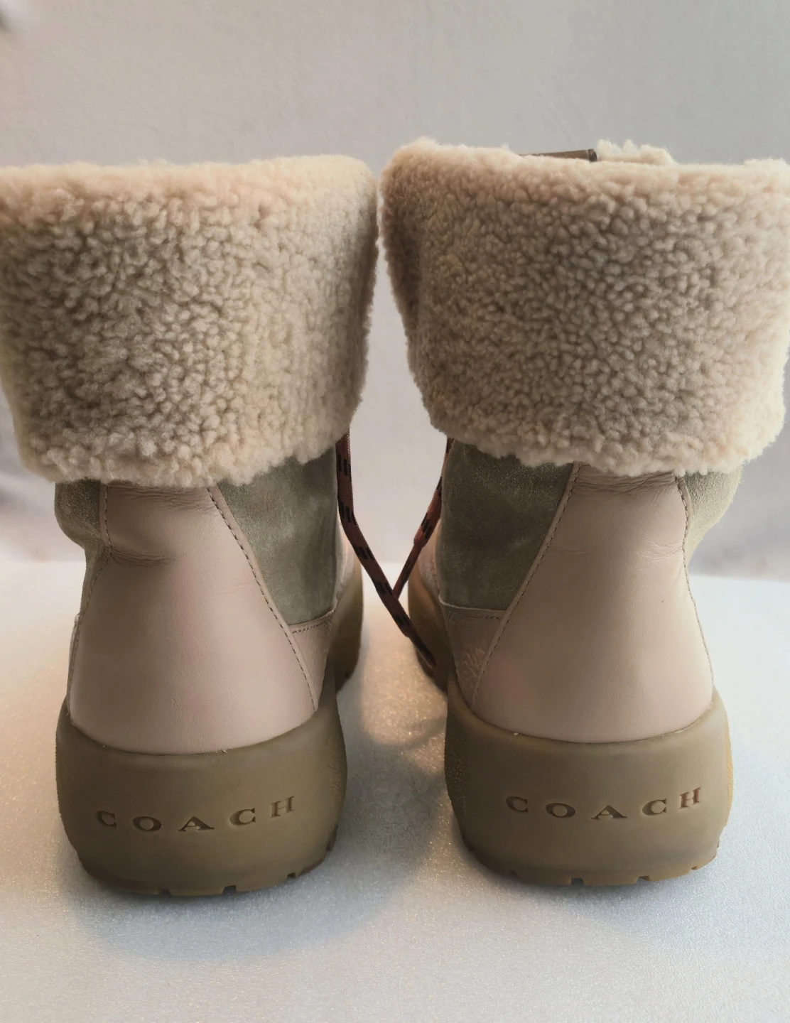 COACH Women's Tyler Shearling Platform Boots - photo 4