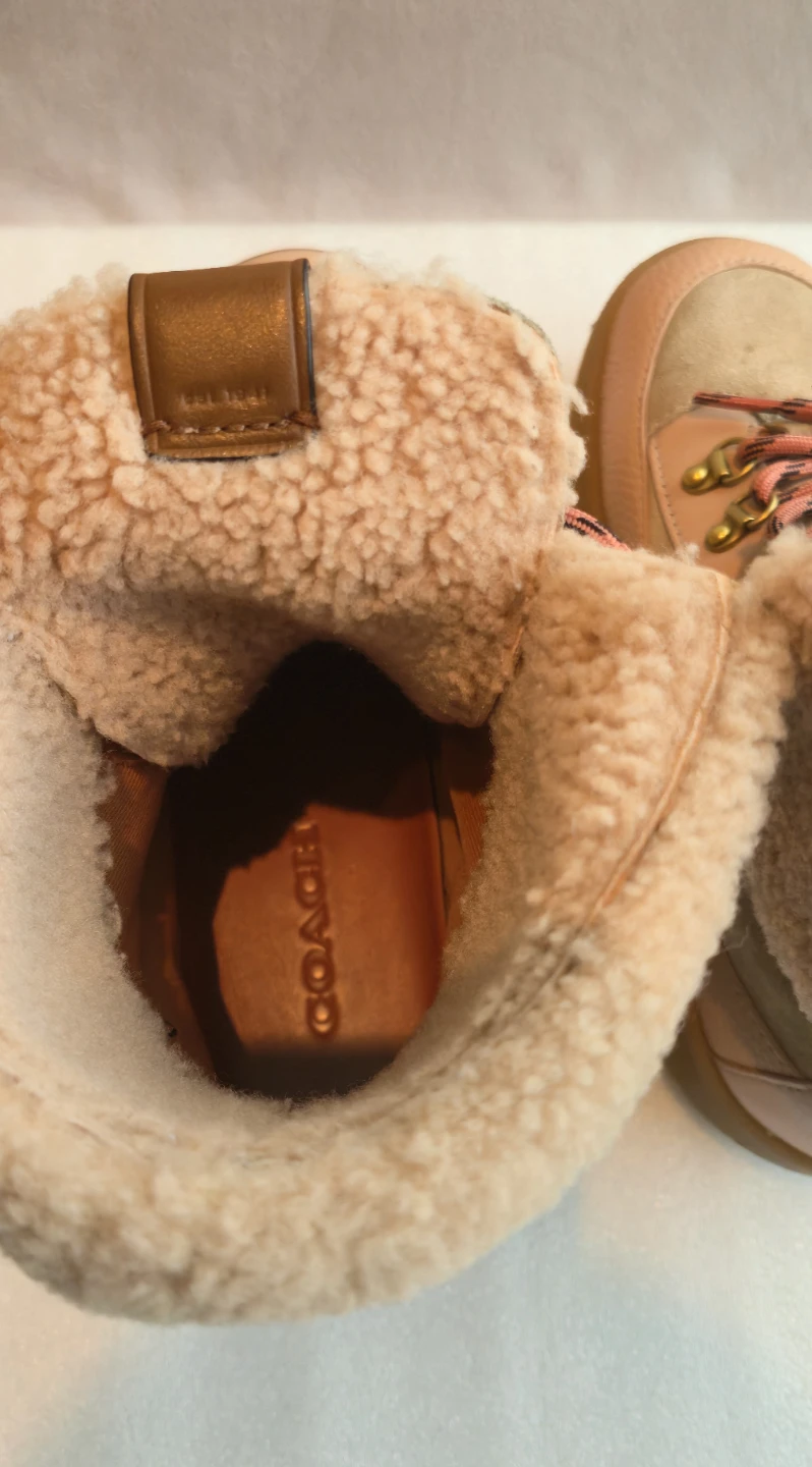 COACH Women's Tyler Shearling Platform Boots - photo 5