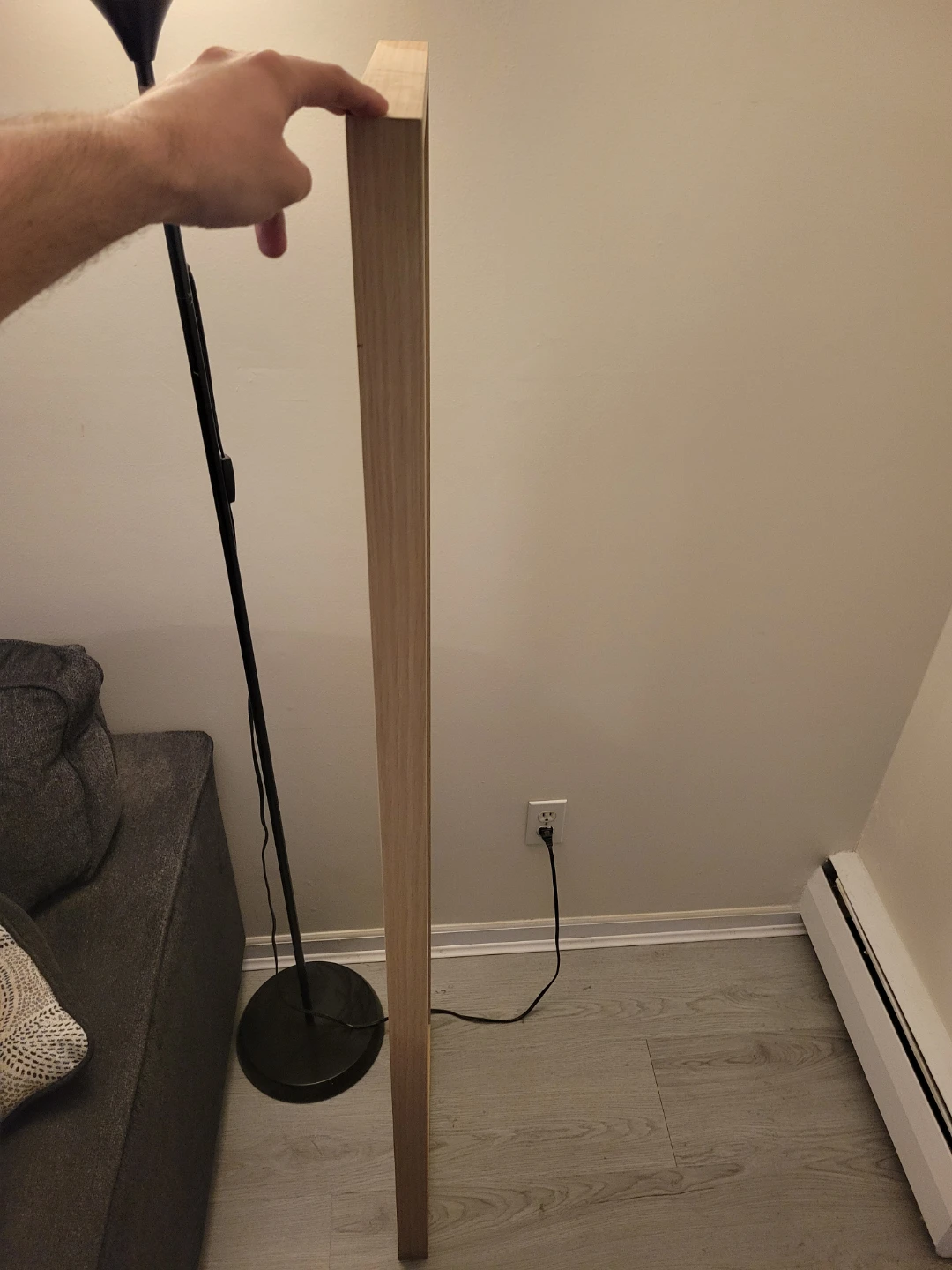 Full Length Mirror with Wooden Frame - photo 2