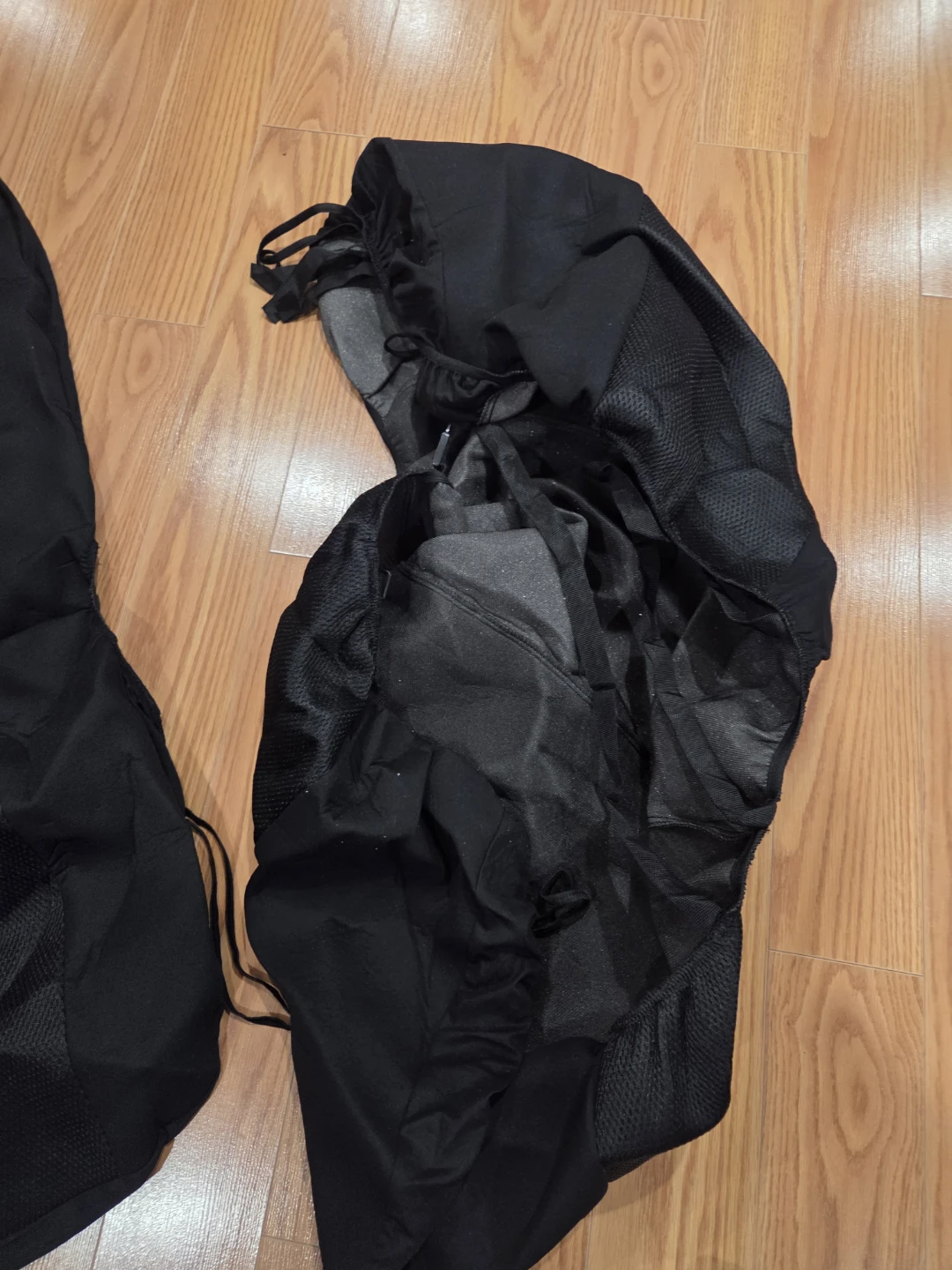 Black Quilted Bench Bottom Seat Protector - photo 3