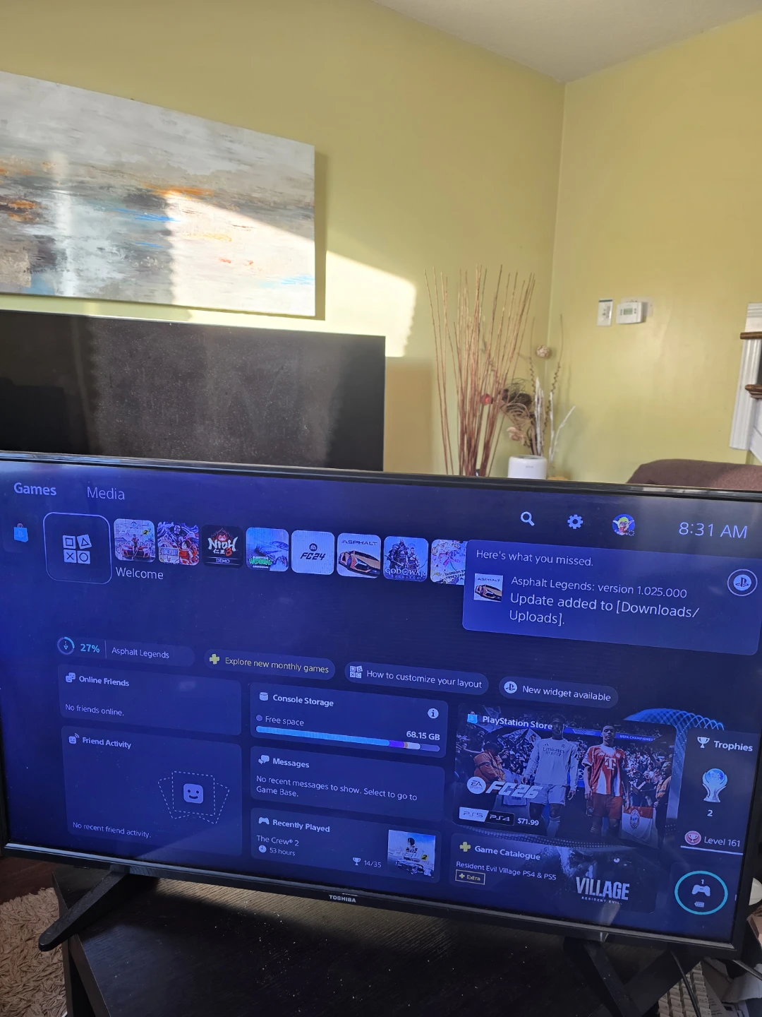 Toshiba Flat Screen Television 40inch (no remote)
