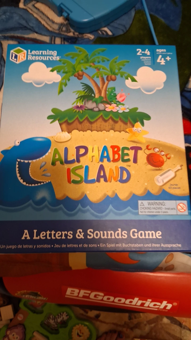 Learning Resources Alphabet Island A Letters & Sounds Game