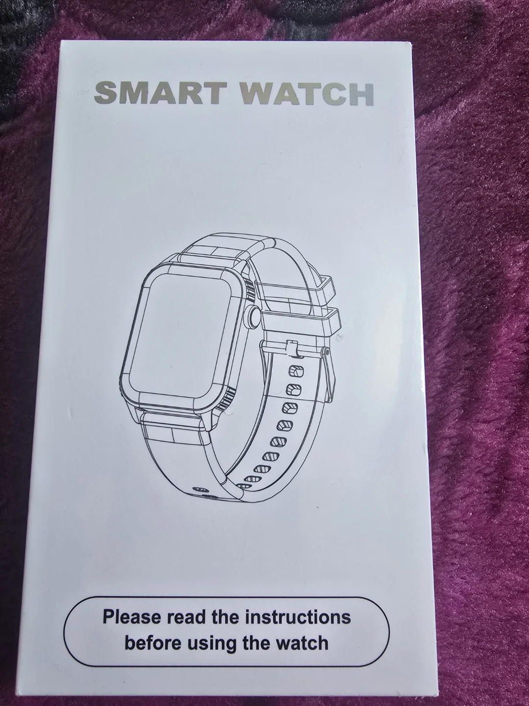 Smart Watch with Charging Cable