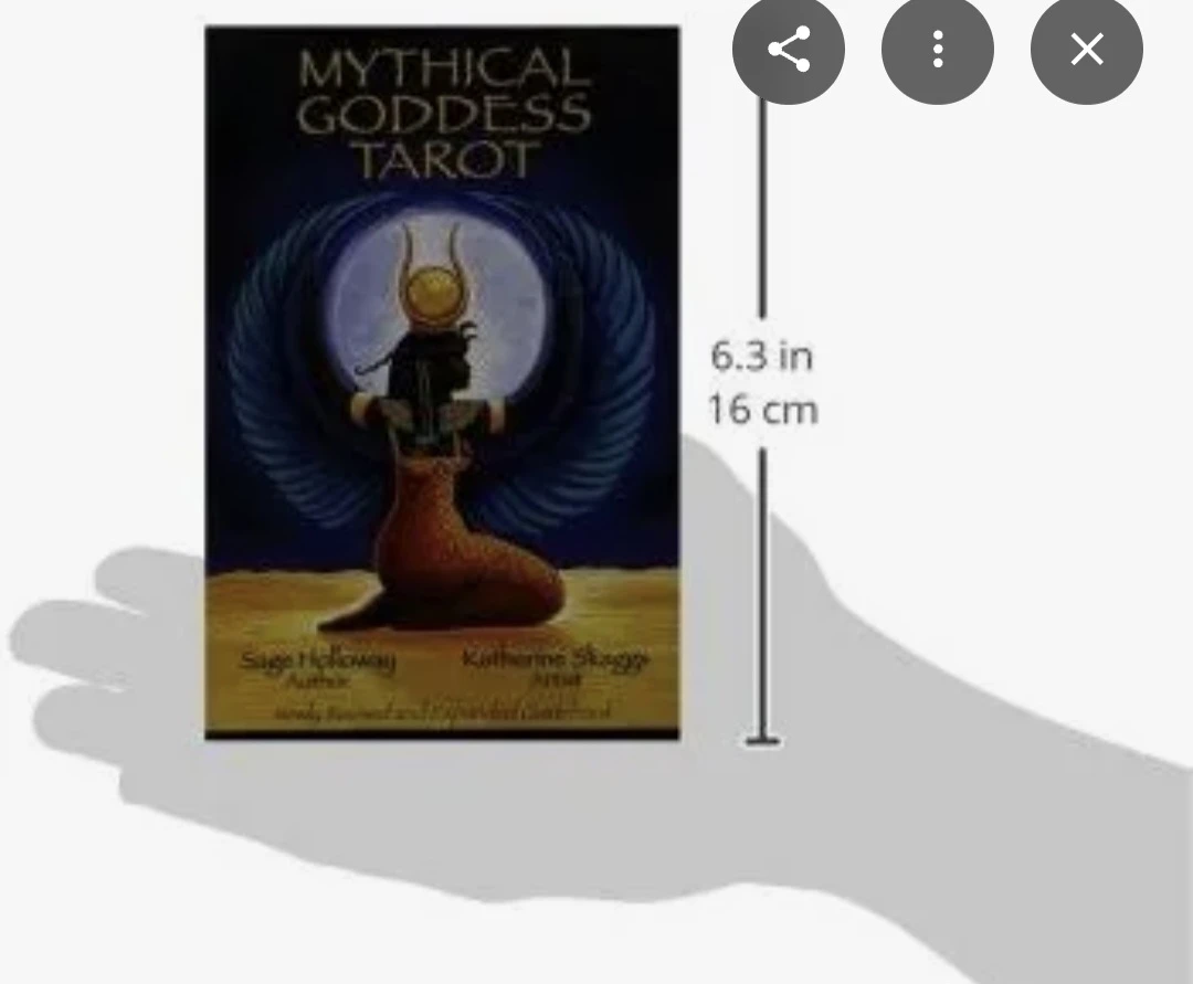 Mythic Goddess Tarot Deck and Guidebook - photo 5