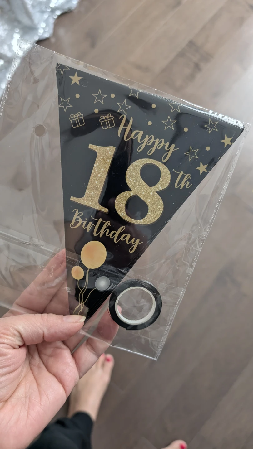 Happy 18th Birthday Banner - photo 2