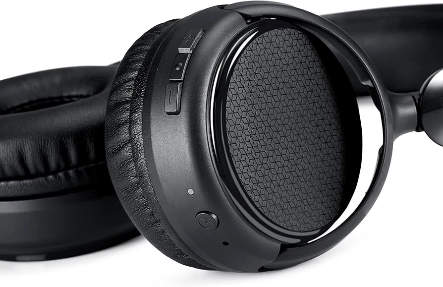 Amazon Basics Bluetooth Wireless On-Ear Headphones - Black - photo 2