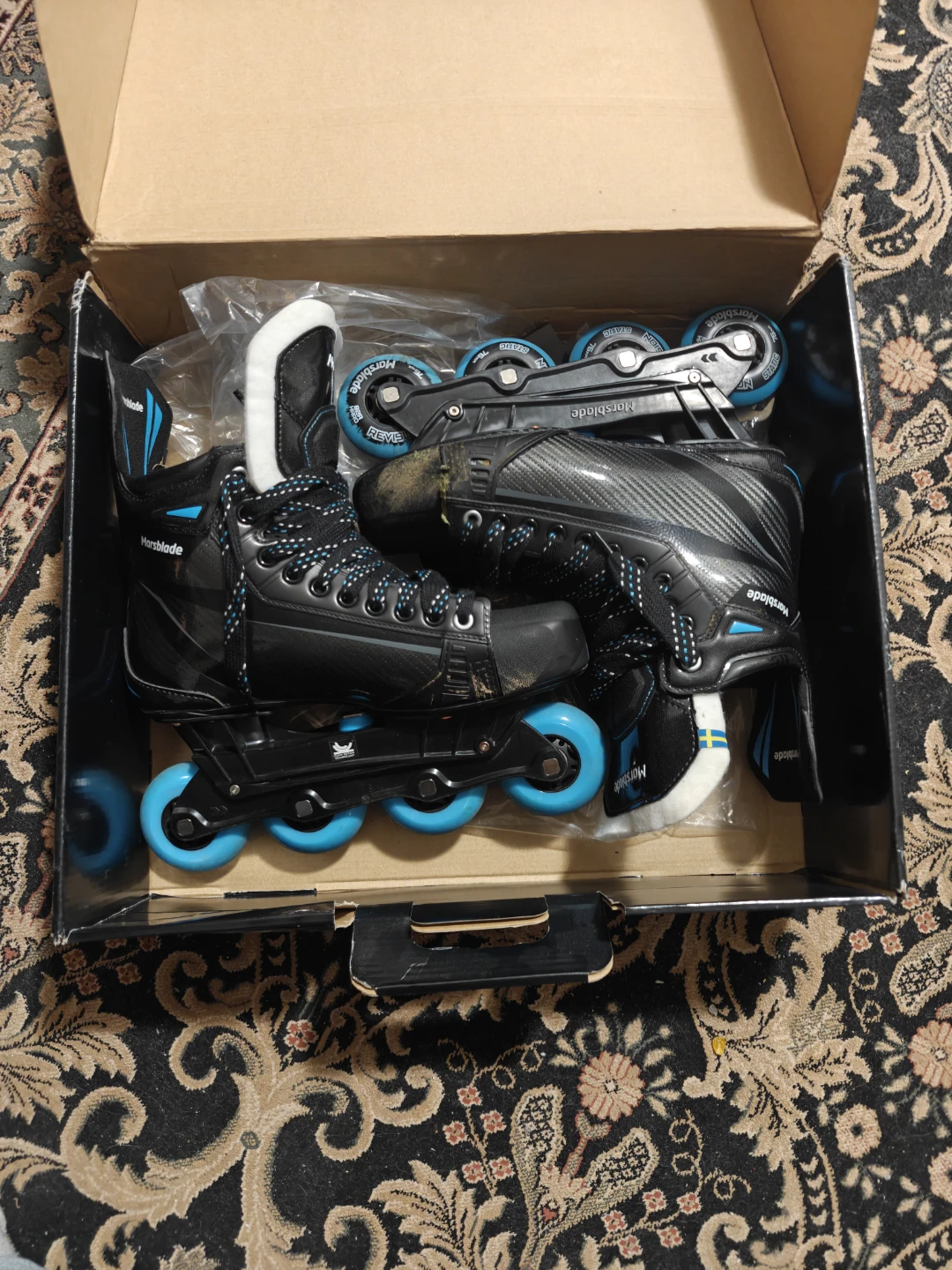 Marsblade O1 Kraft inline skates (used once)