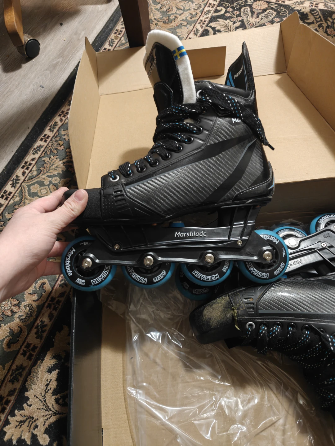 Marsblade O1 Kraft inline skates (used once) - photo 3