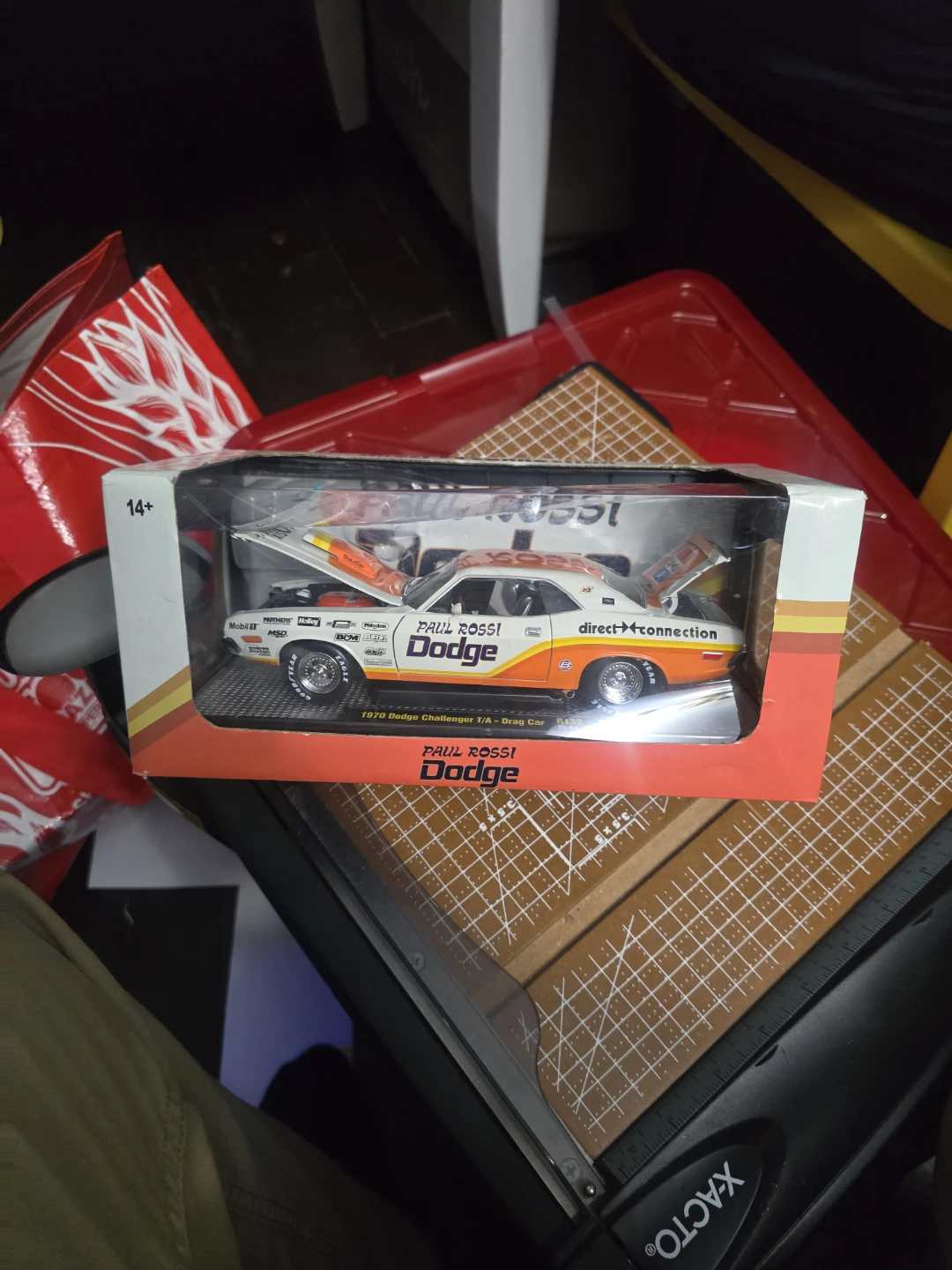Paul Rossi Dodge 440 Six Pack 1970 Challenger T/A Drag Car Model