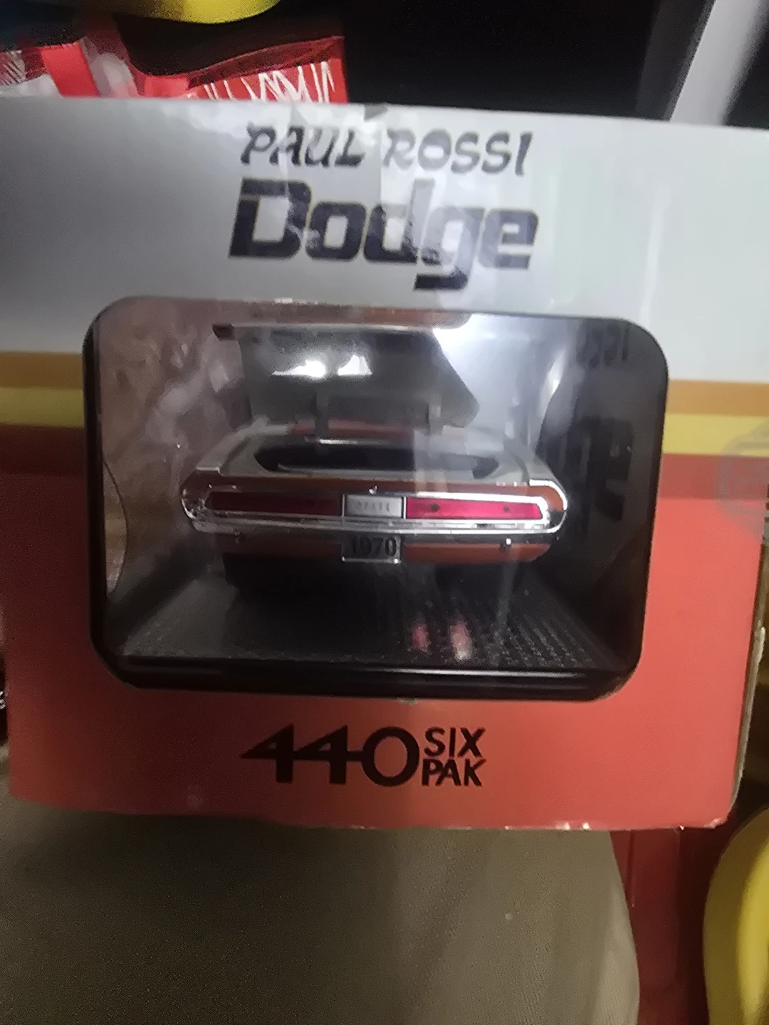 Paul Rossi Dodge 440 Six Pack 1970 Challenger T/A Drag Car Model - photo 4