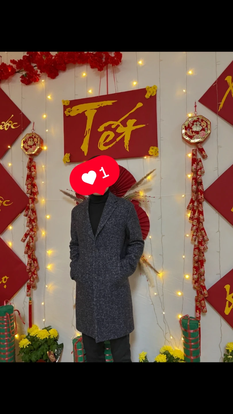 Men's Tweed Coat