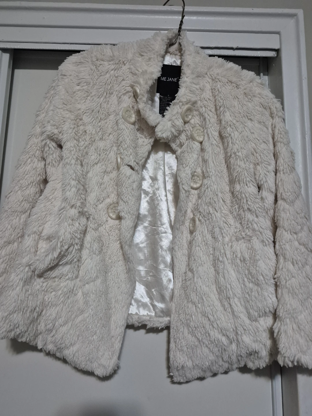 Me Jane Faux Fur Coat Size 8 - photo 5