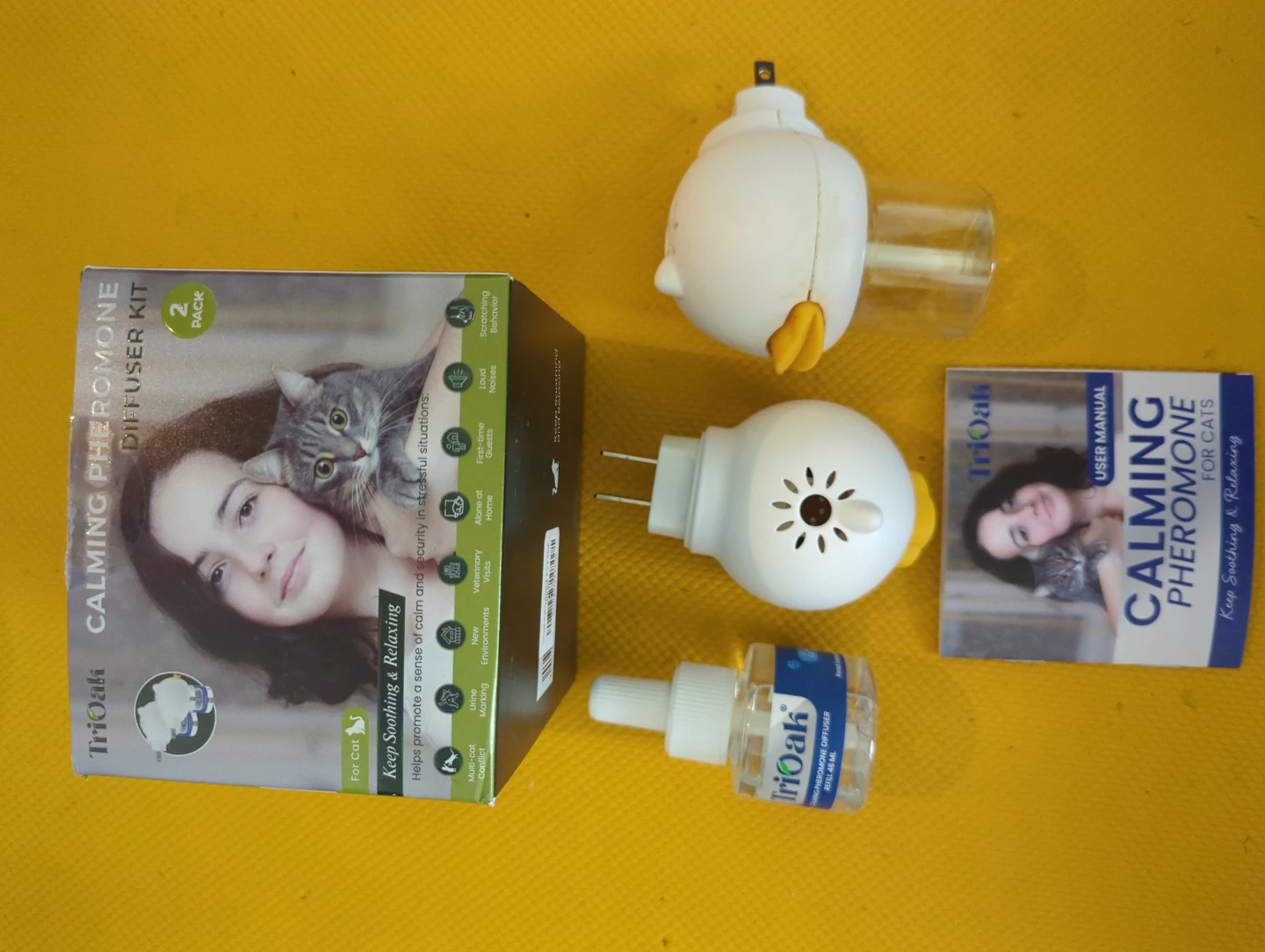 TriOak Calming Pheromone Diffuser Kit - 1 diffuser pack left