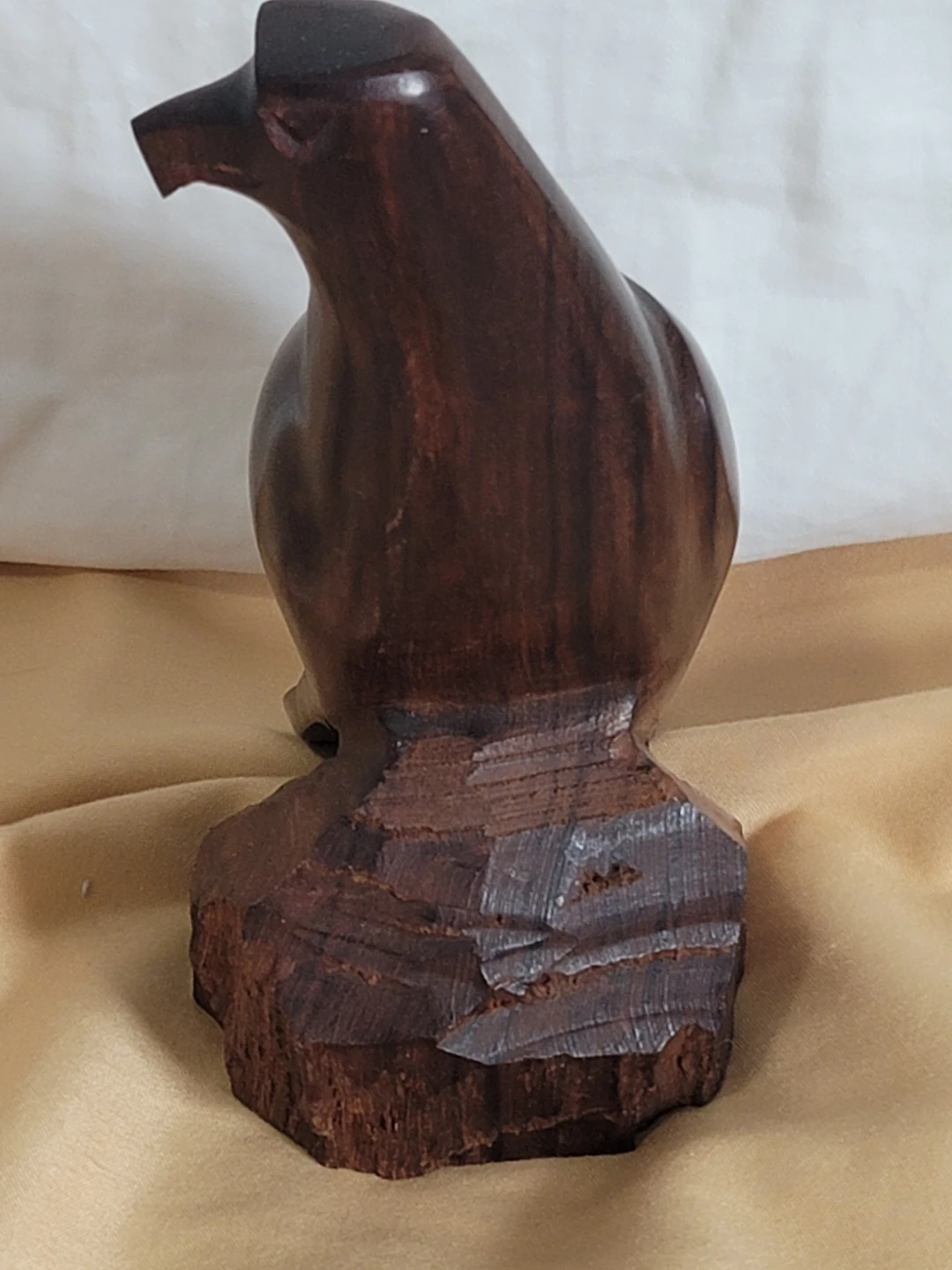 IronWooden Bird Figurine