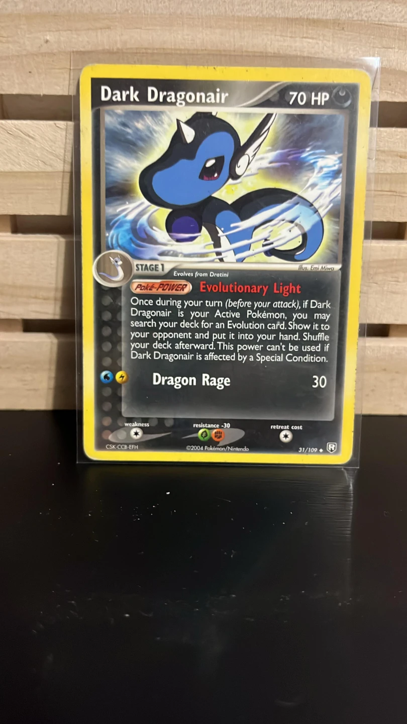 Pokemon Dark Dragonair Trading Card