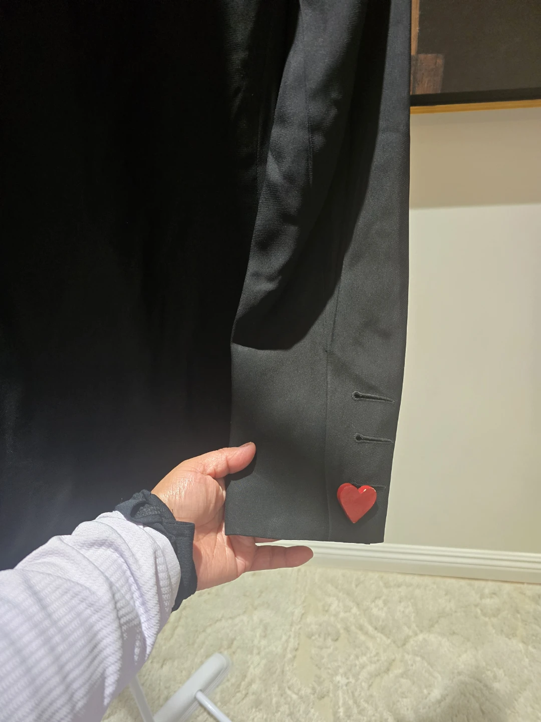 Moschino Couture Blazer with Patchwork Sleeve - photo 5