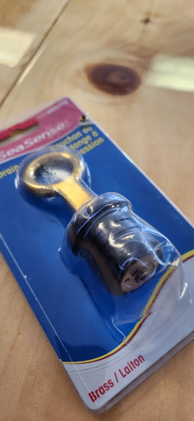SeaSense Brass Drain Plug