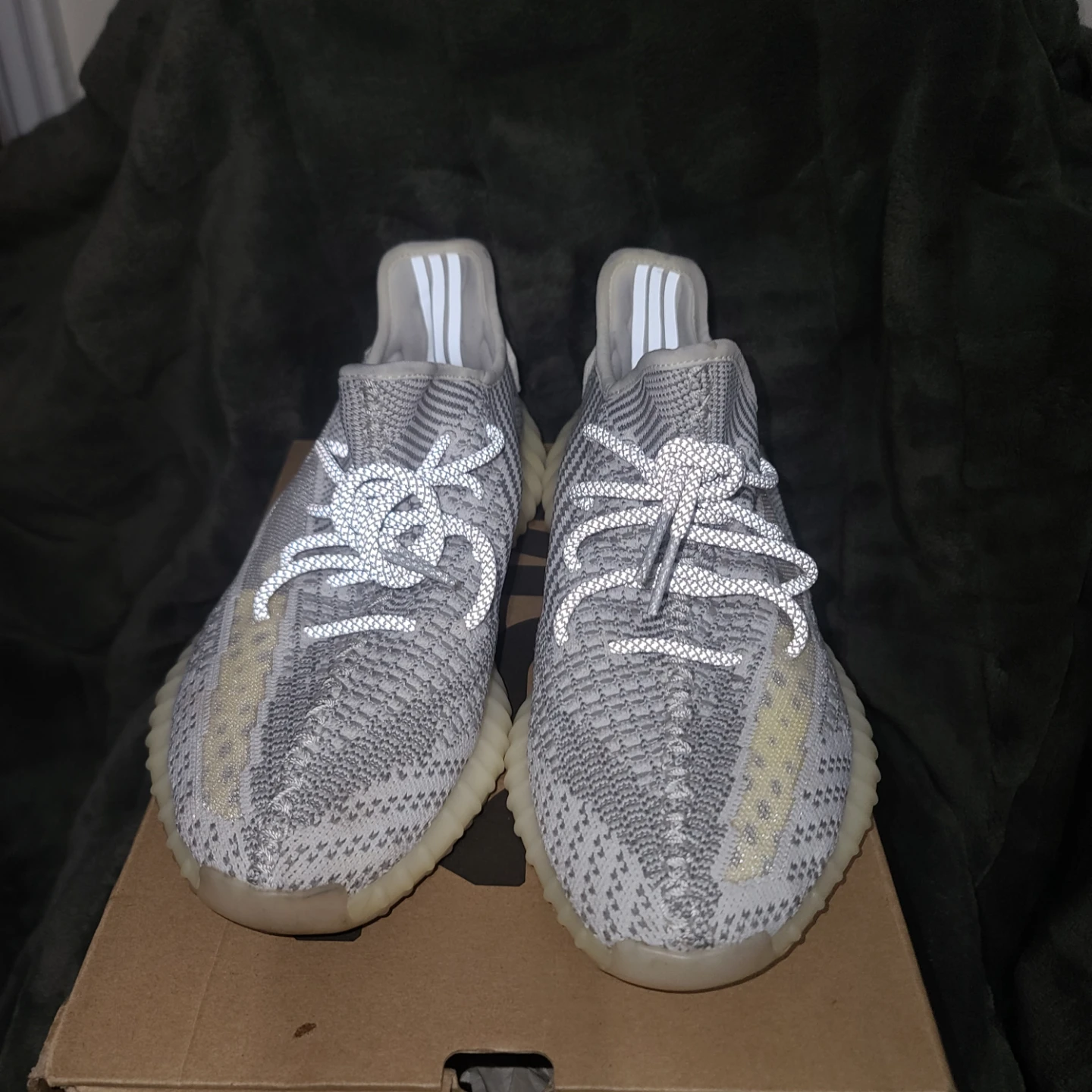 Adidas Yeezy Boost 350 V2 "Static" Sz 10 - photo 4