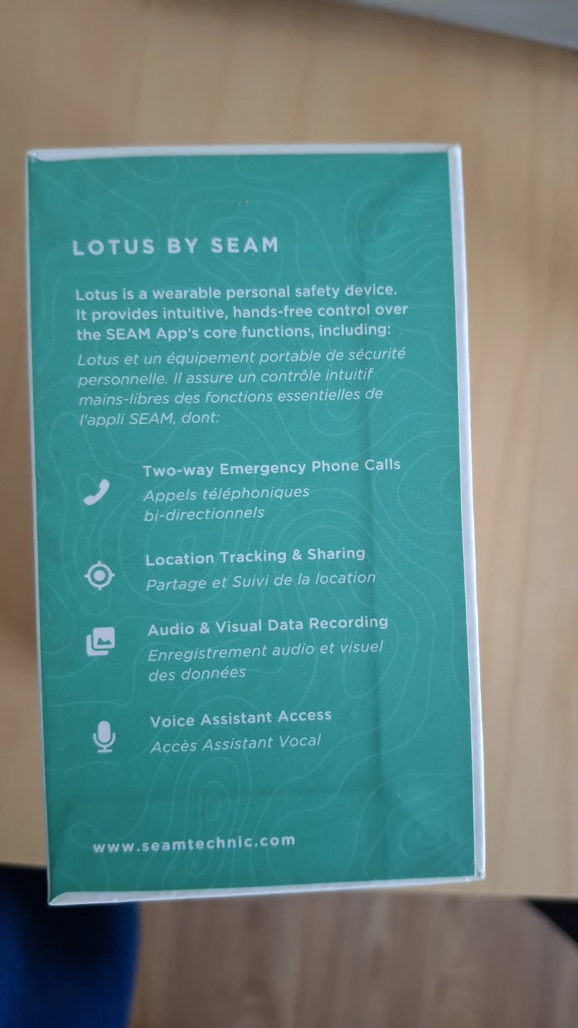 Lotus SEAM Personal Safety Device - photo 2