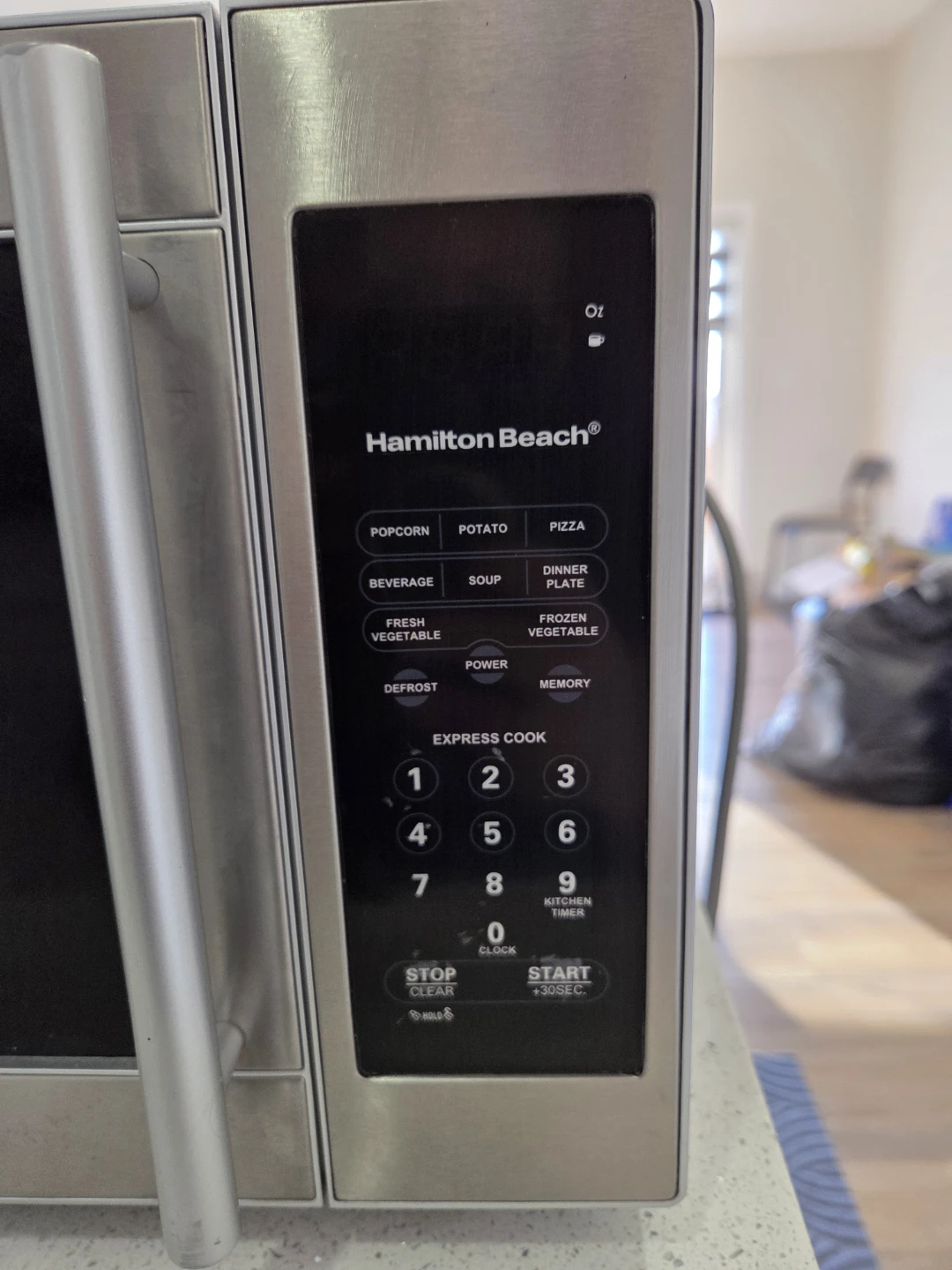 Stainless Steel Hamilton Beach Microwave Oven - photo 2