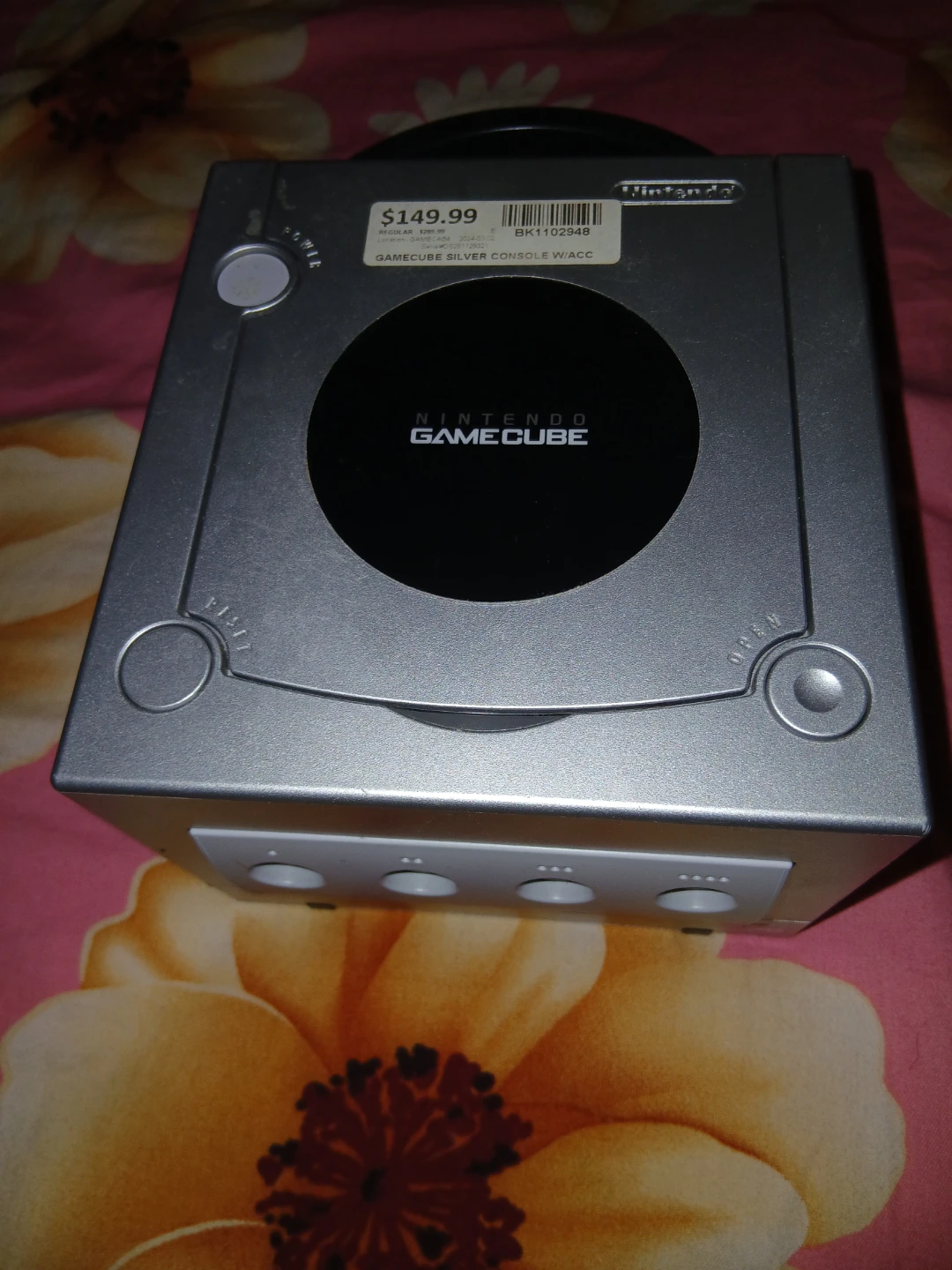 Nintendo GameCube Silver Console W/ACC