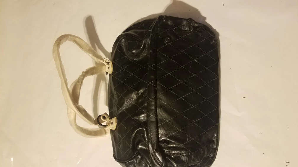 Mary Kay Black Quilted Faux Leather Handbag - photo 2