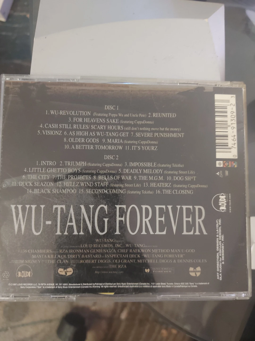 Wu-Tang Clan Wu-Tang Forever CD - photo 3