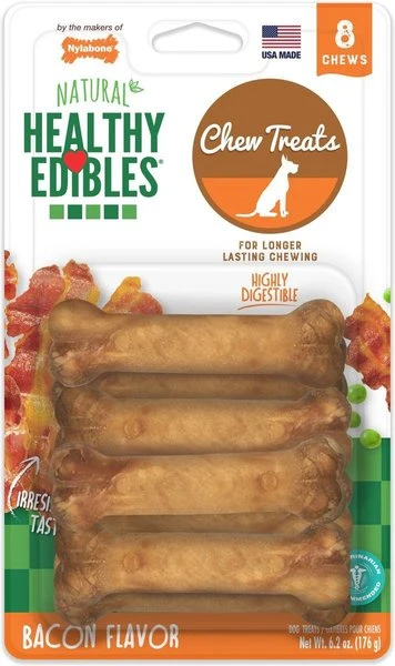 Nylabone Healthy Edibles Natural Chew Treats 8 Chews